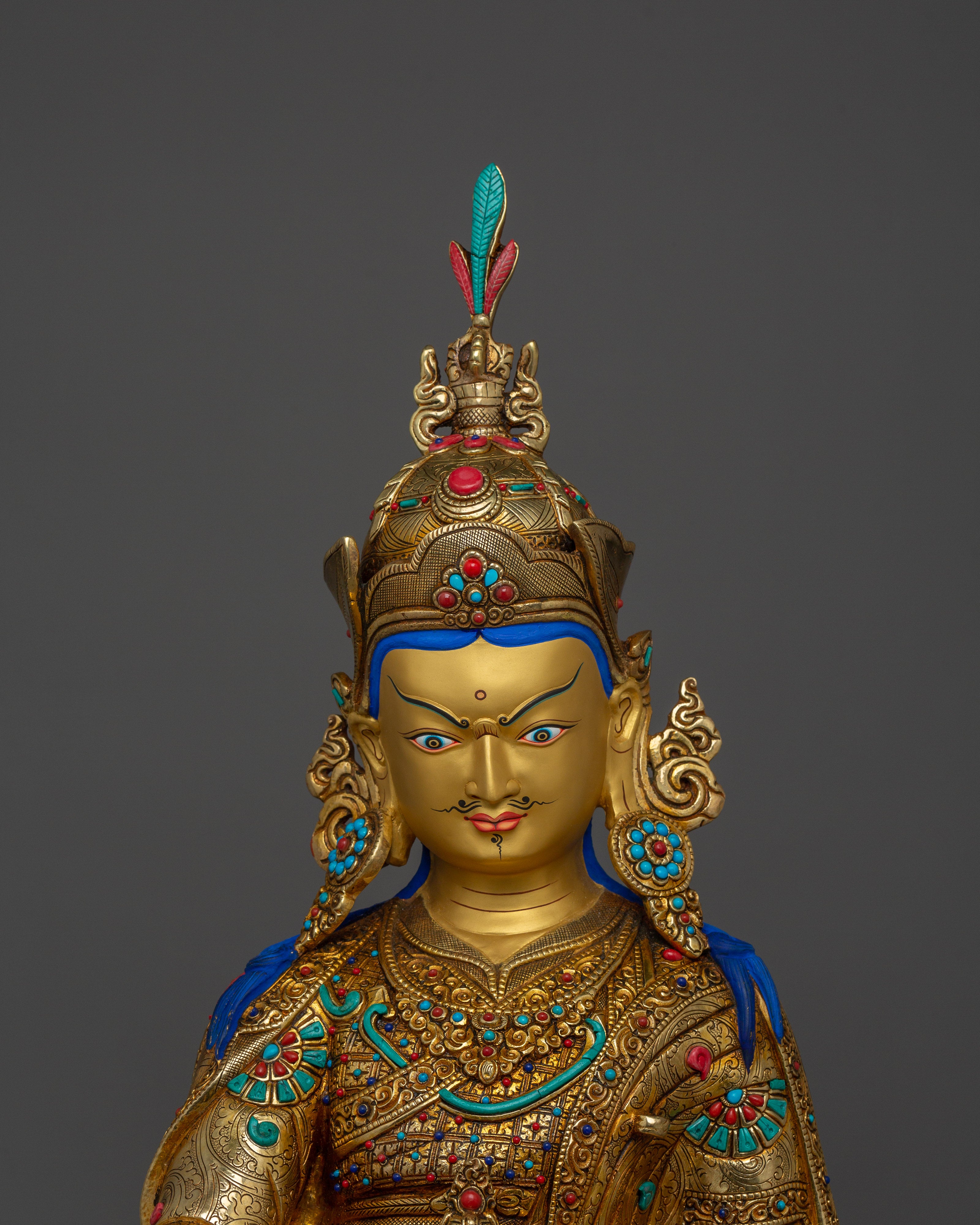 Nepalese Sculpture of Guru Rinpoche | Buddha of the Vajrayana