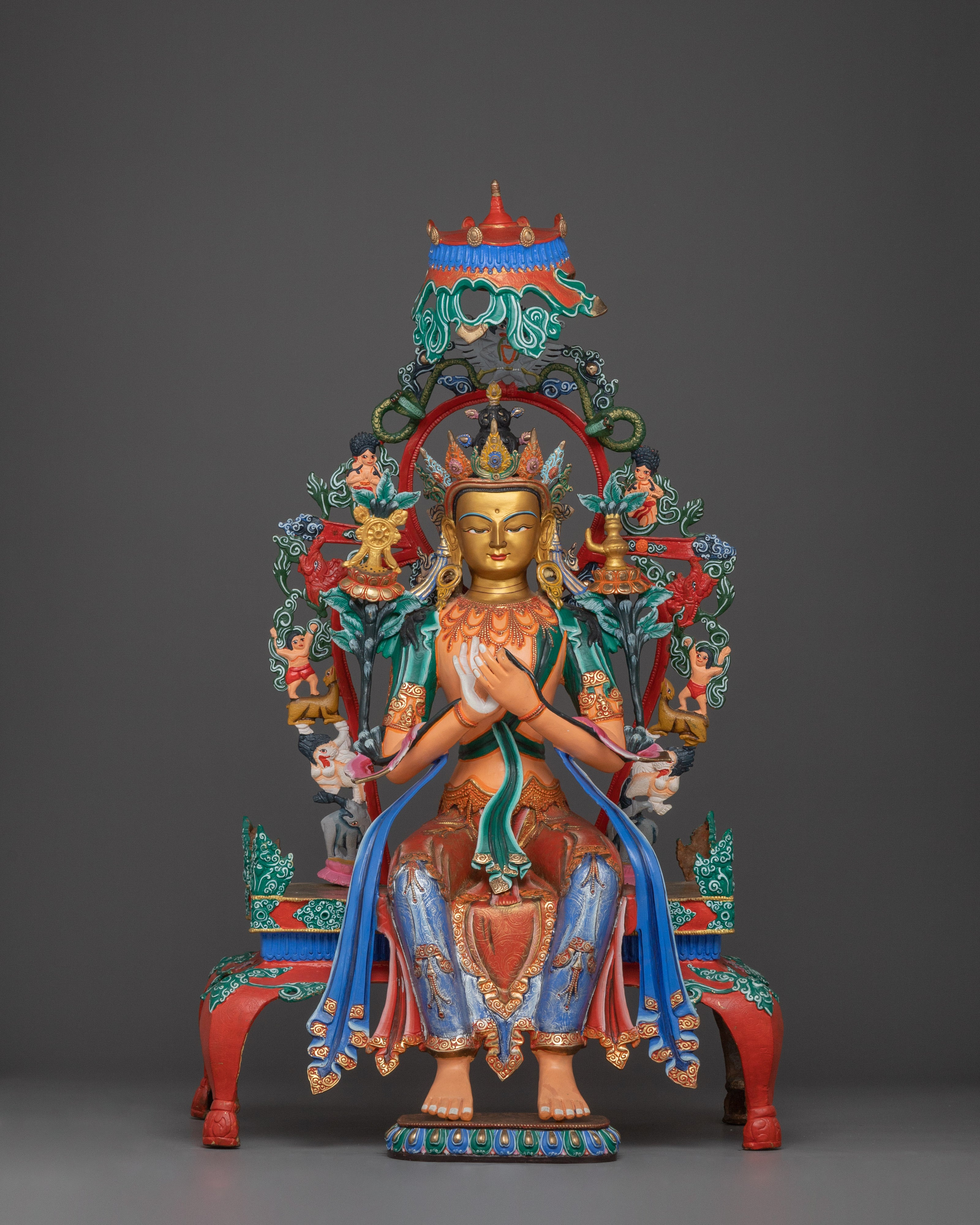 Maitreya Buddha Handmade Statue | The future Buddha Sculpture