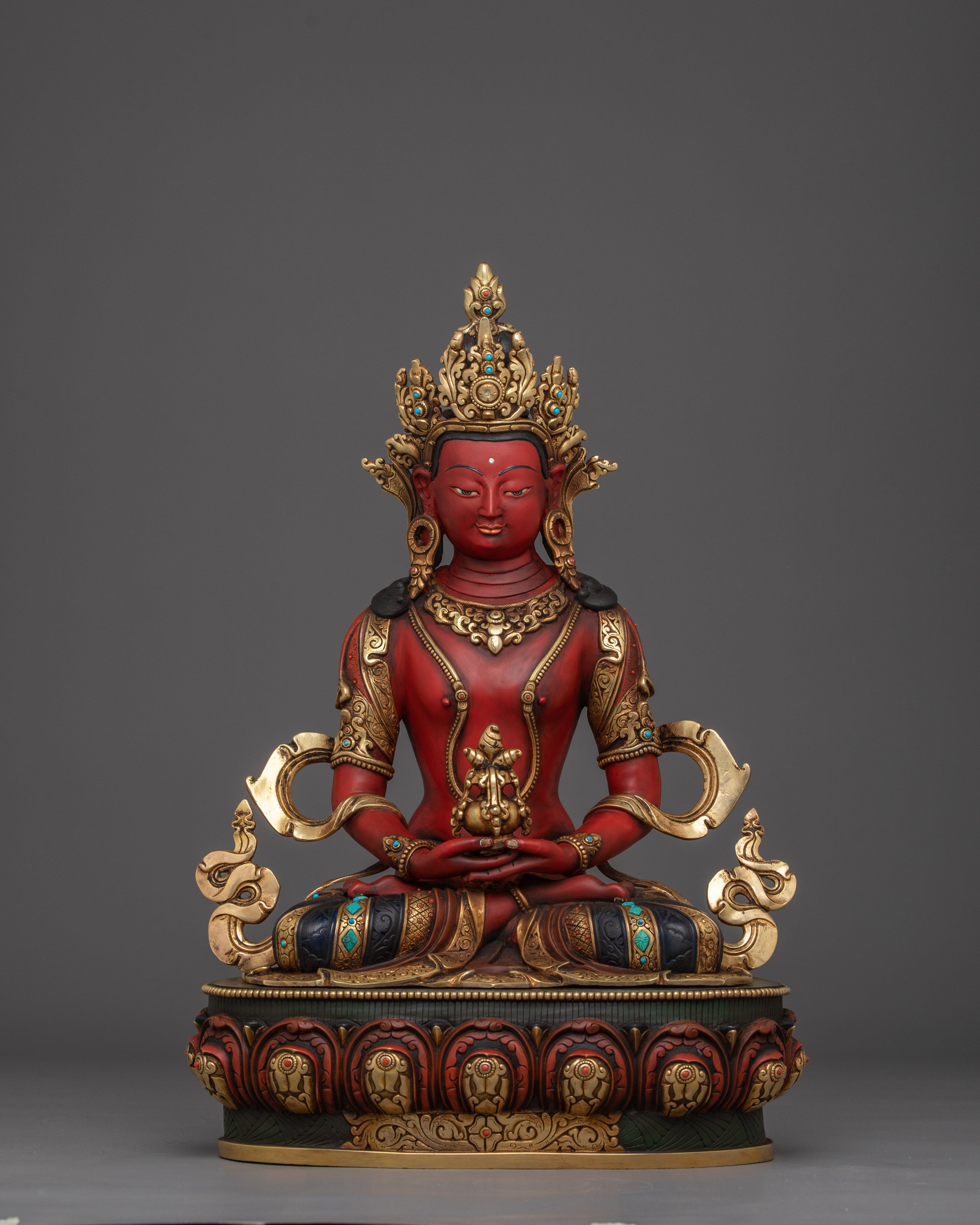 Symbol of Longevity Amitayus Statue | Buddha of Infinite Life