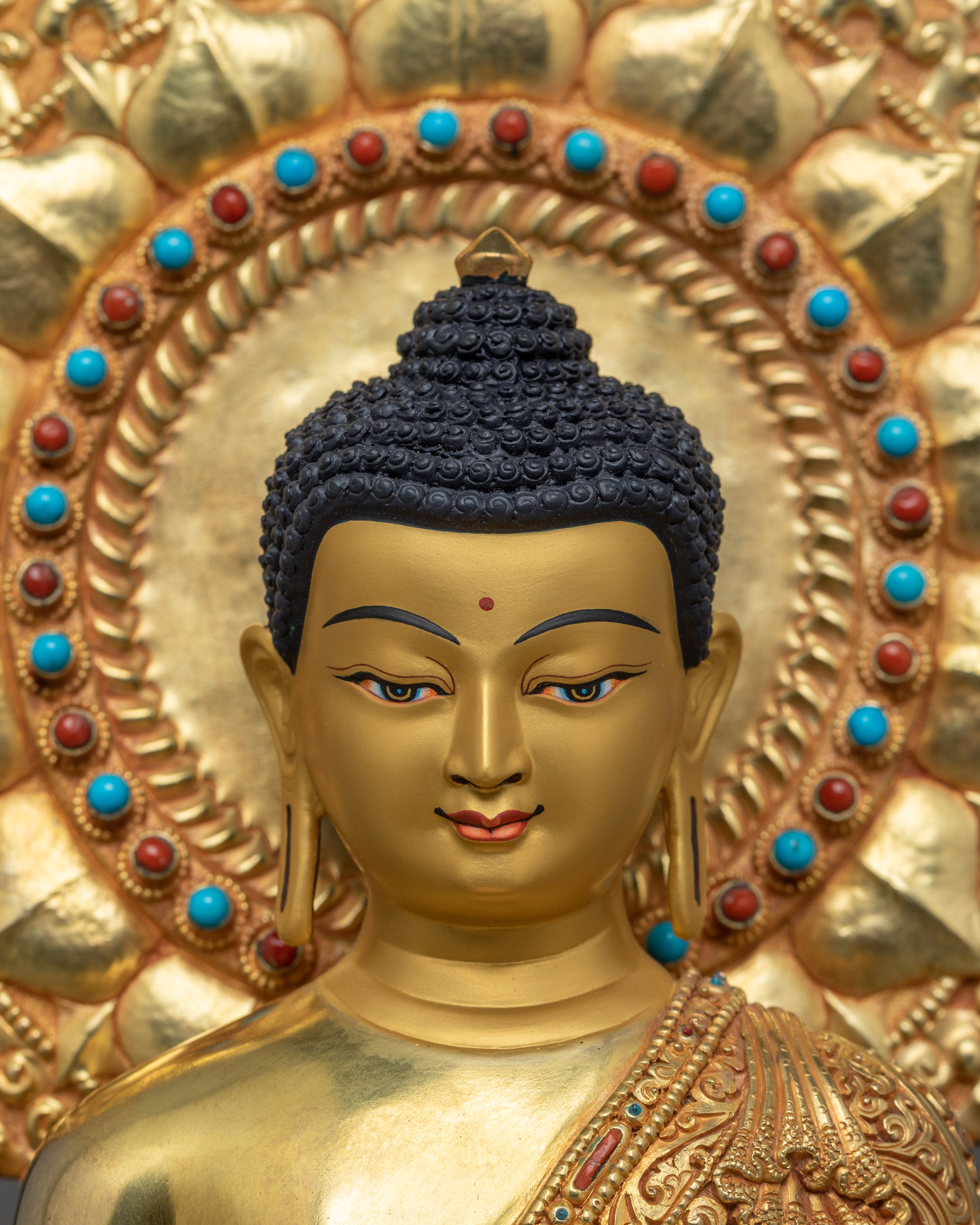Gautama Buddha Spiritual Figurine | Shakyamuni Buddha Statue
