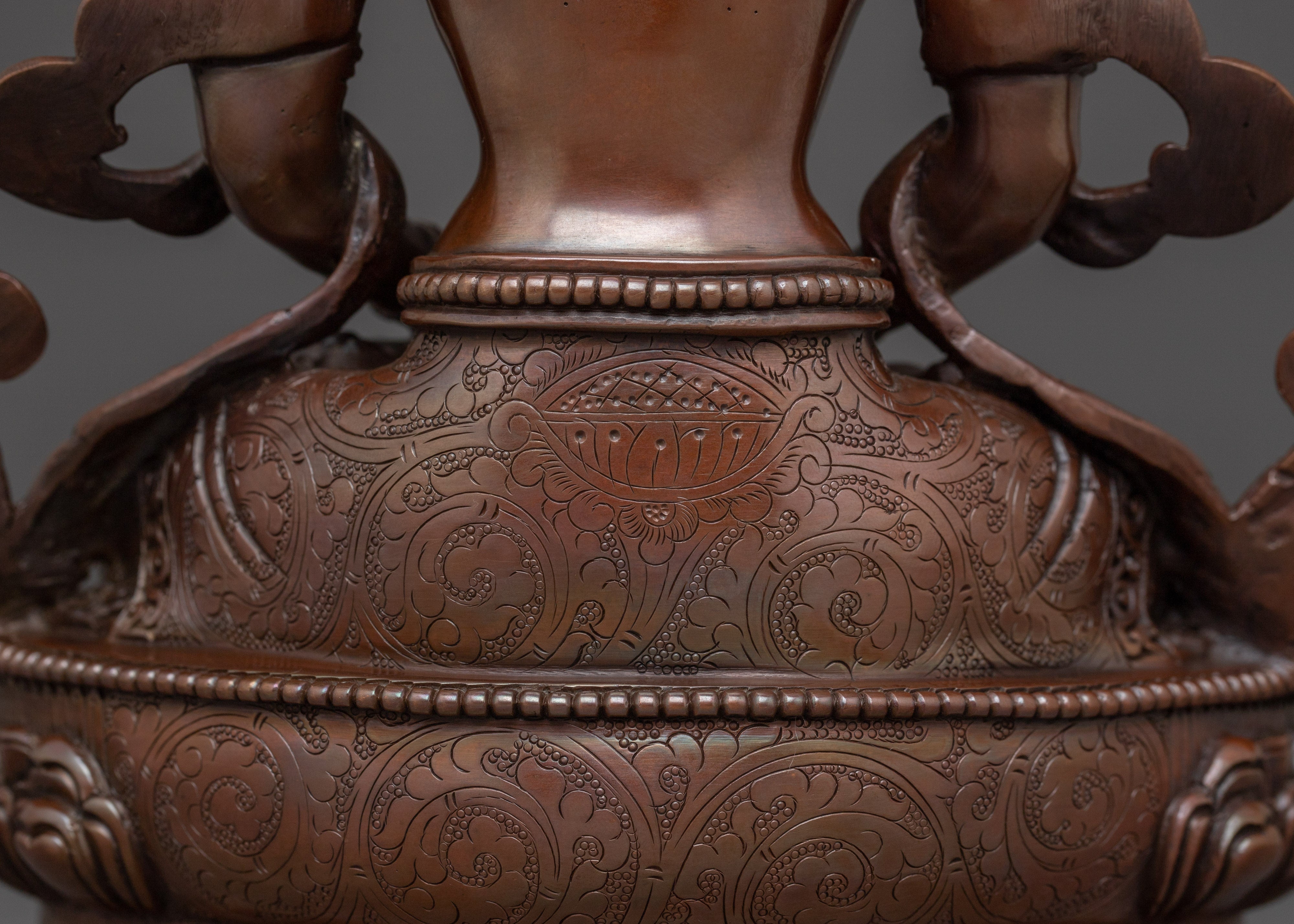 Oxidized Statue of Amitayus | Buddha of Boundless Light