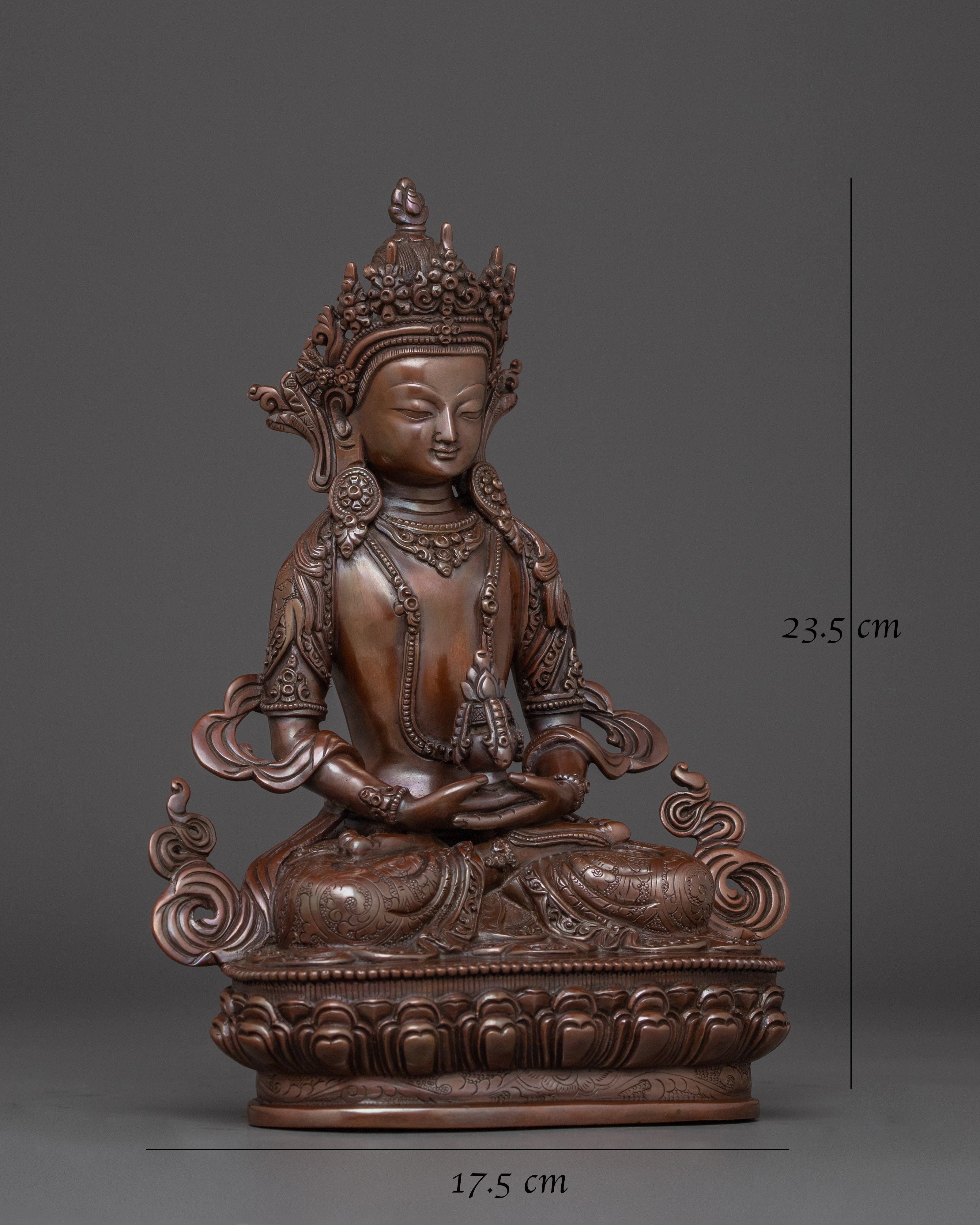 oxidized-statue-of-amitayus