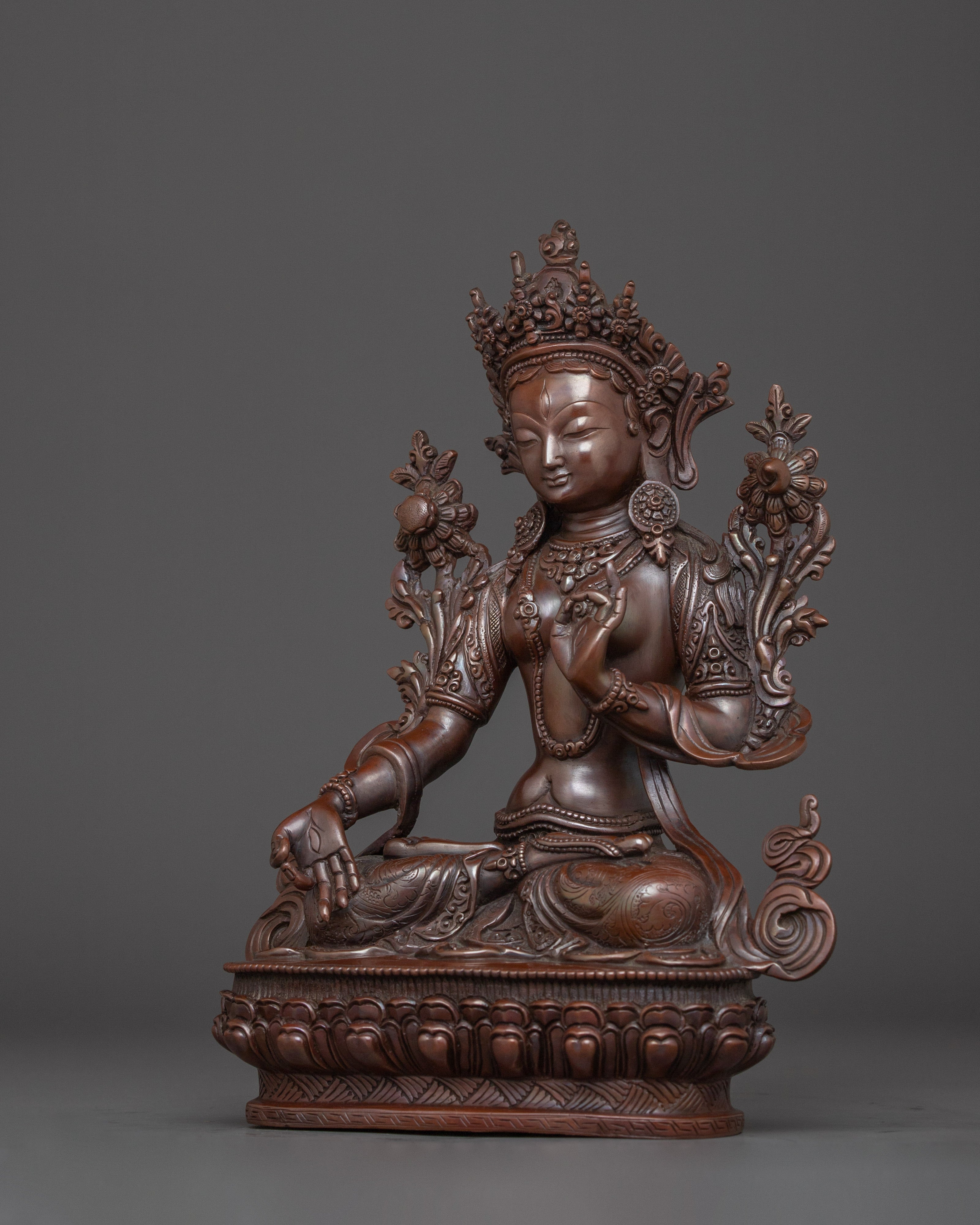 Seven Eye Healing Deity White Tara | The Goddess of Compassion