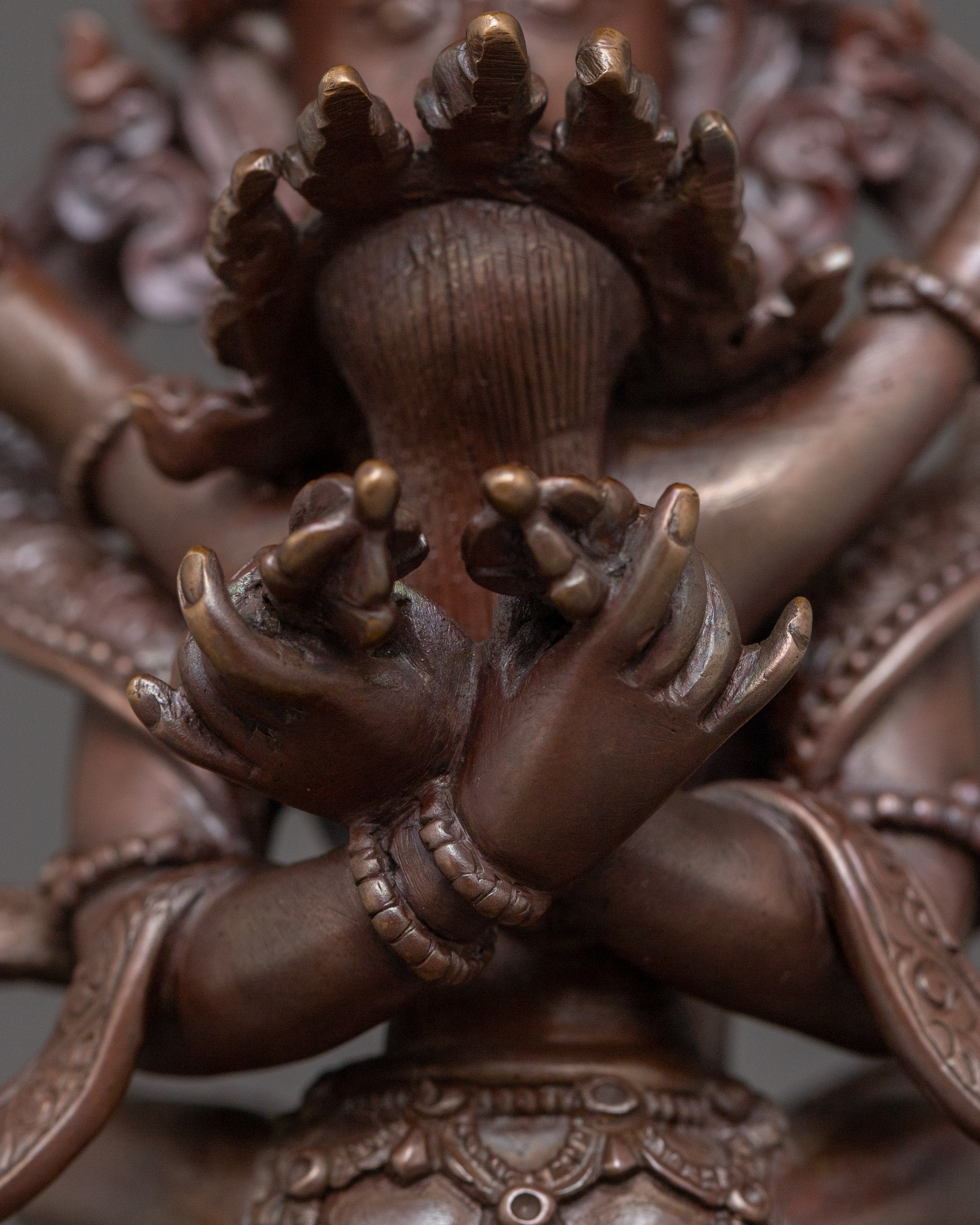 Figurine of Vajradhara with consort | Union of Ultimate Wisdom and Compassion