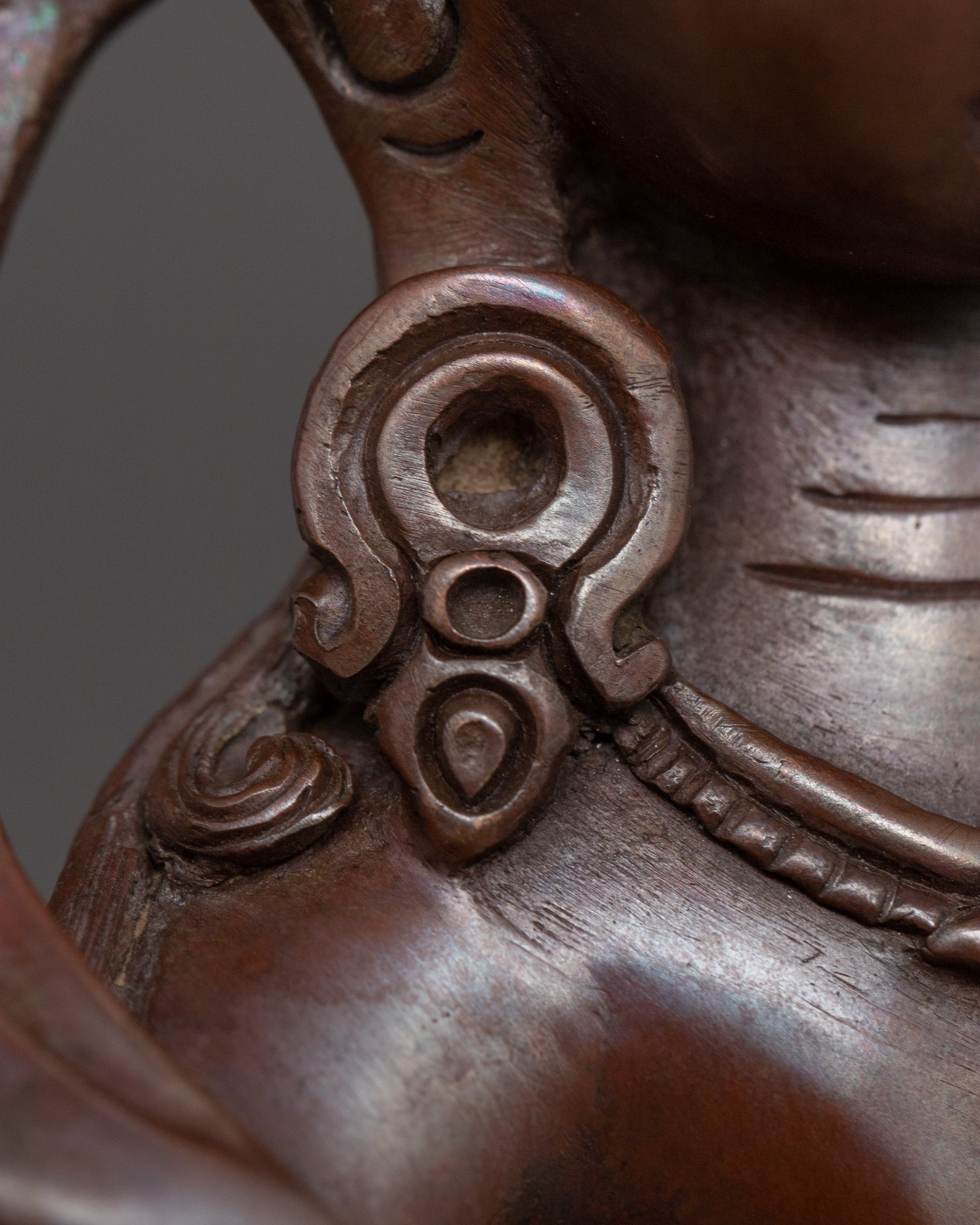 Handcrafted Tibetan Art of Simhanada Avalokiteshvara | The Bodhisattva of Compassion