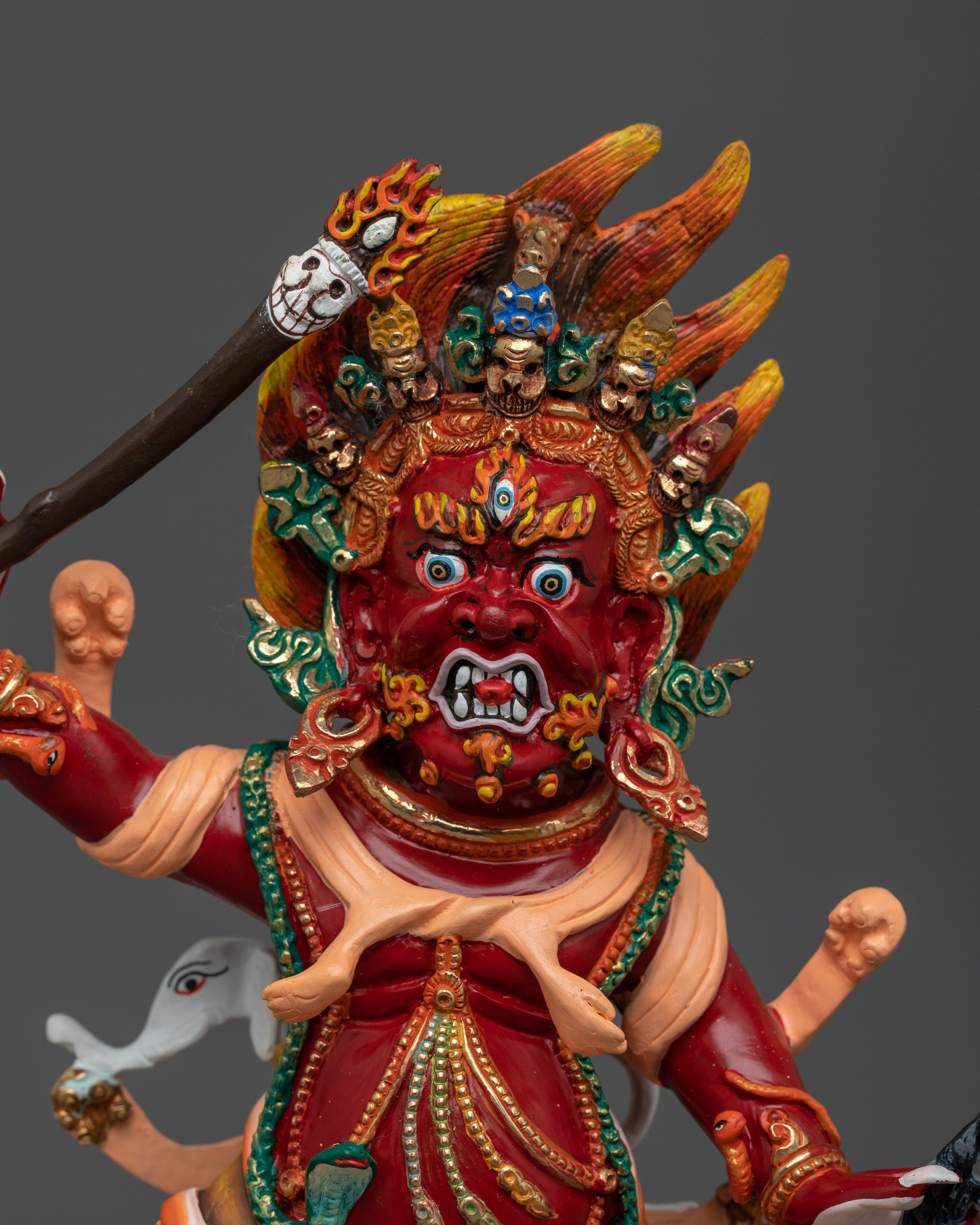 Hayagriva Wrathful Statue | Protector Deity Against Negativity