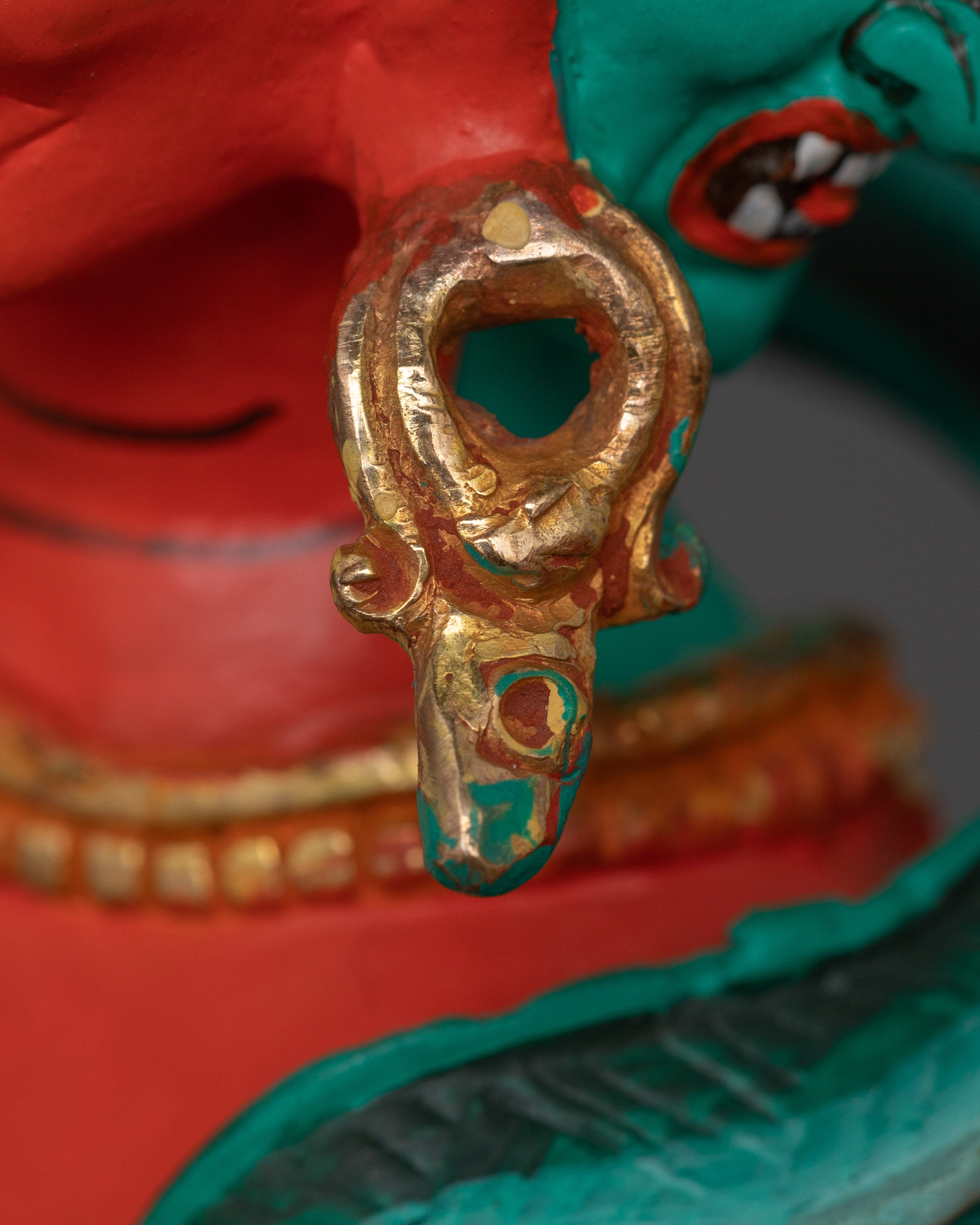 Tibetan Statue of Chakrasamvara | Wheel of Perfect Bliss