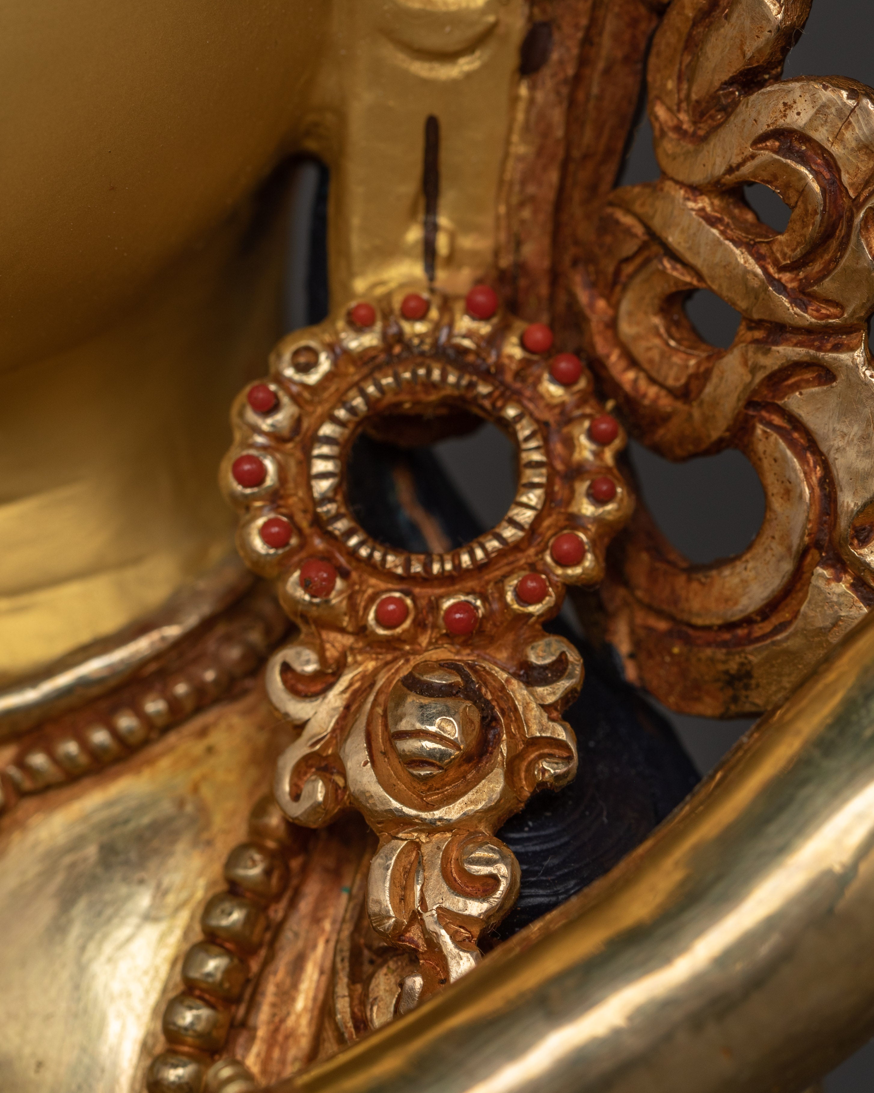 Golden Amitayus with consort | Buddha of Infinite Life