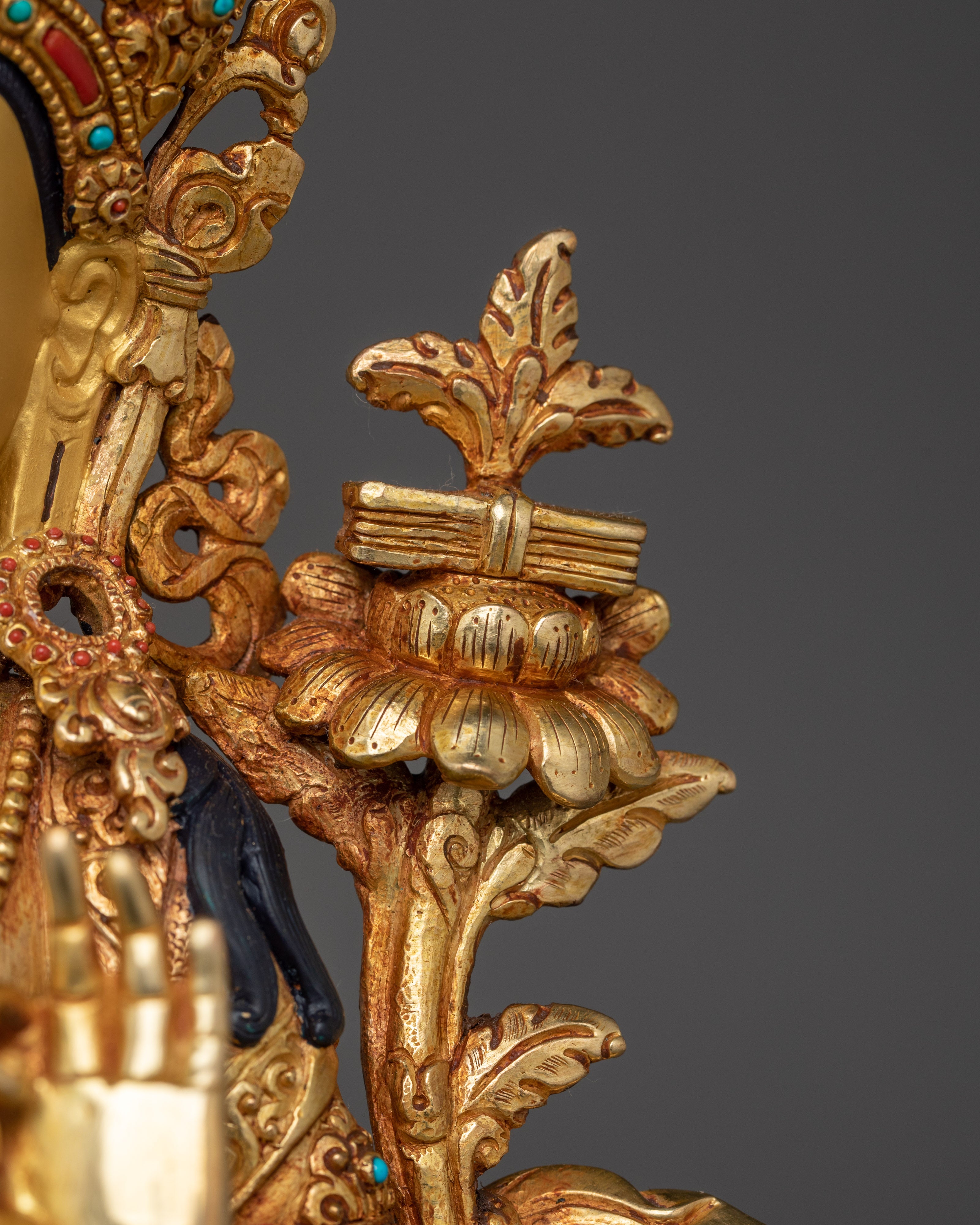 Bodhisattva Manjushri with consort Statue | Supreme Wisdom Bodhisattva