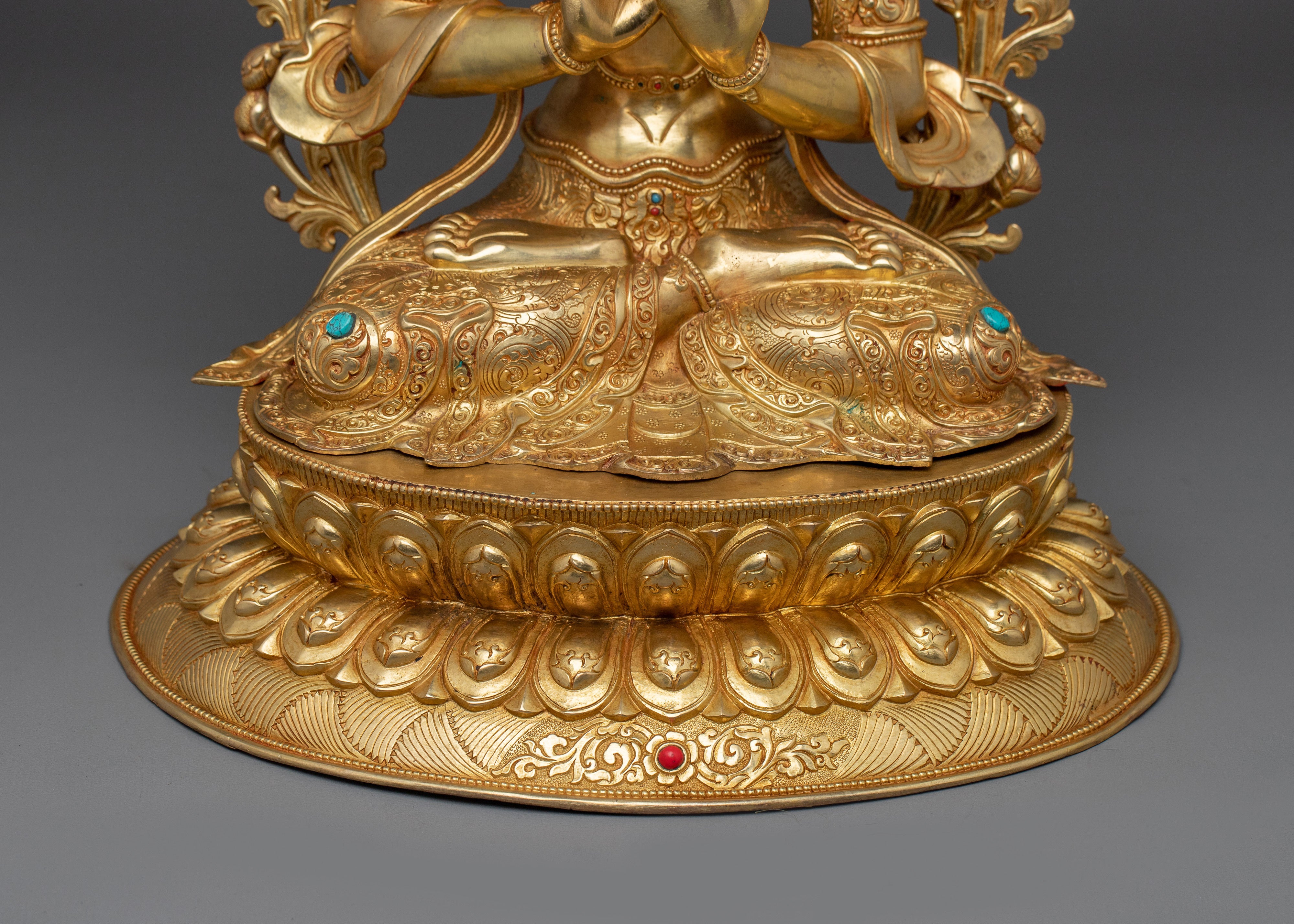 Future Buddha Golden Statue | Maitreya Buddha - Restorer of The Dharma
