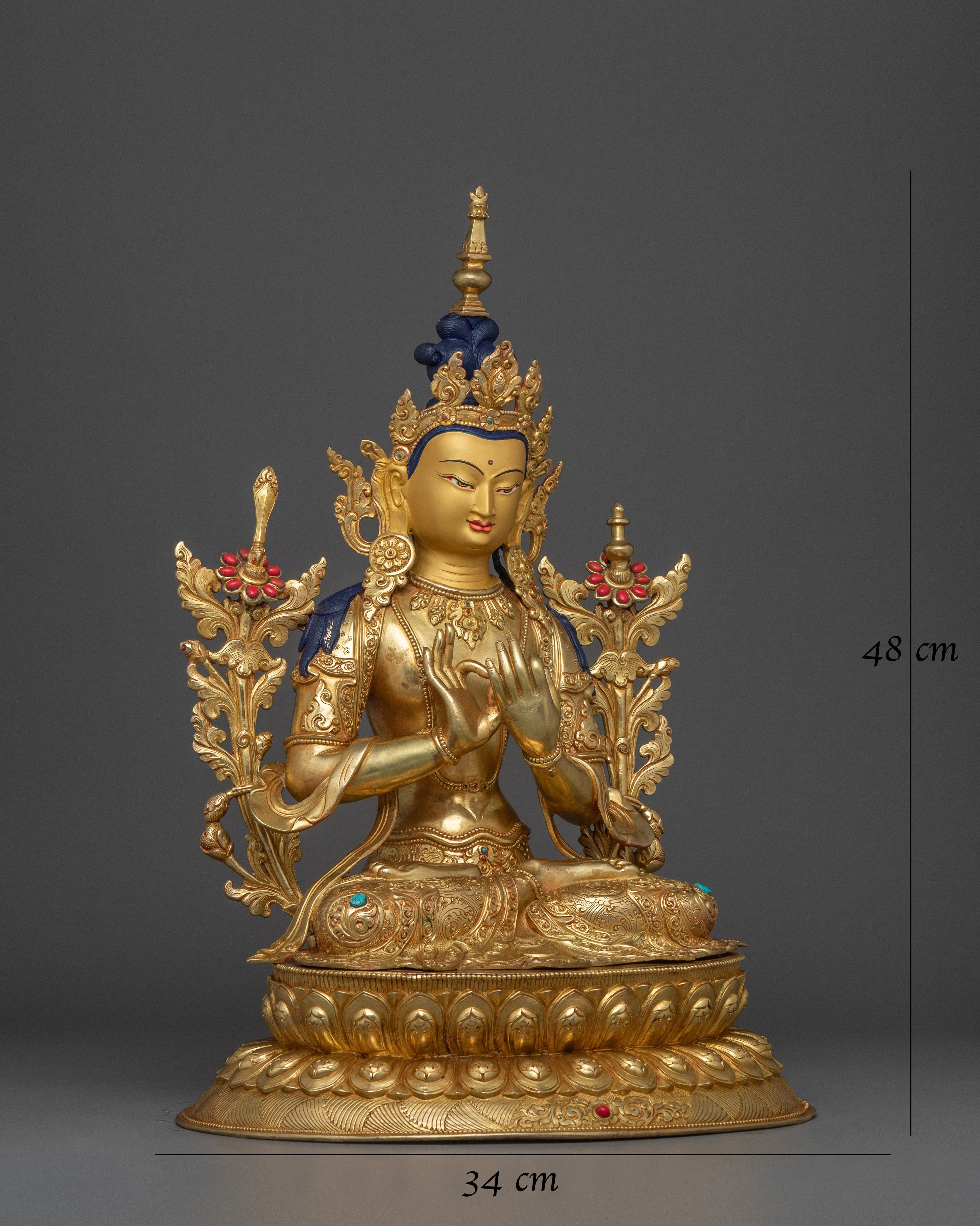 future-buddha-golden-statue