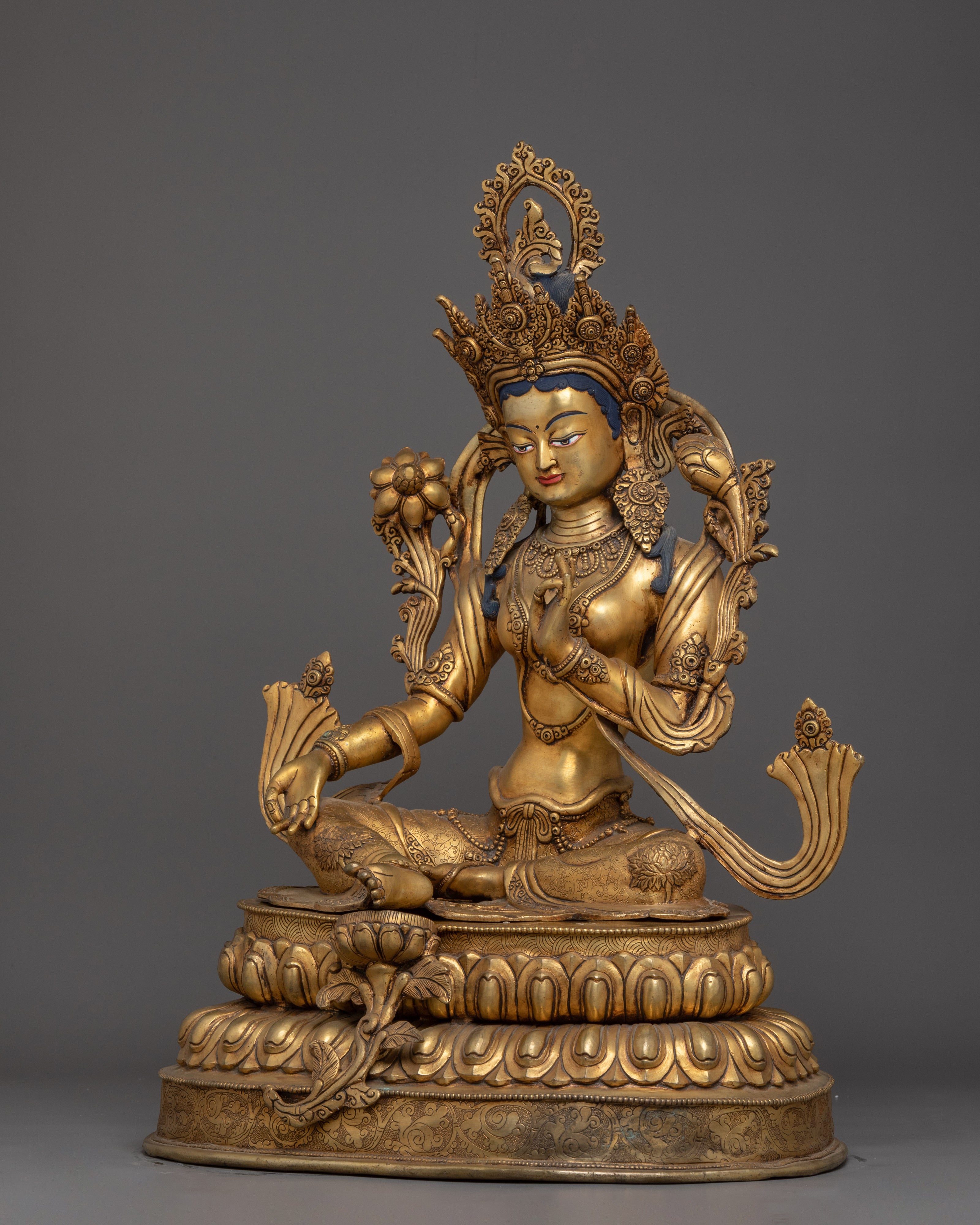 Divine feminine Deity Green Tara | The Goddess of Compassion