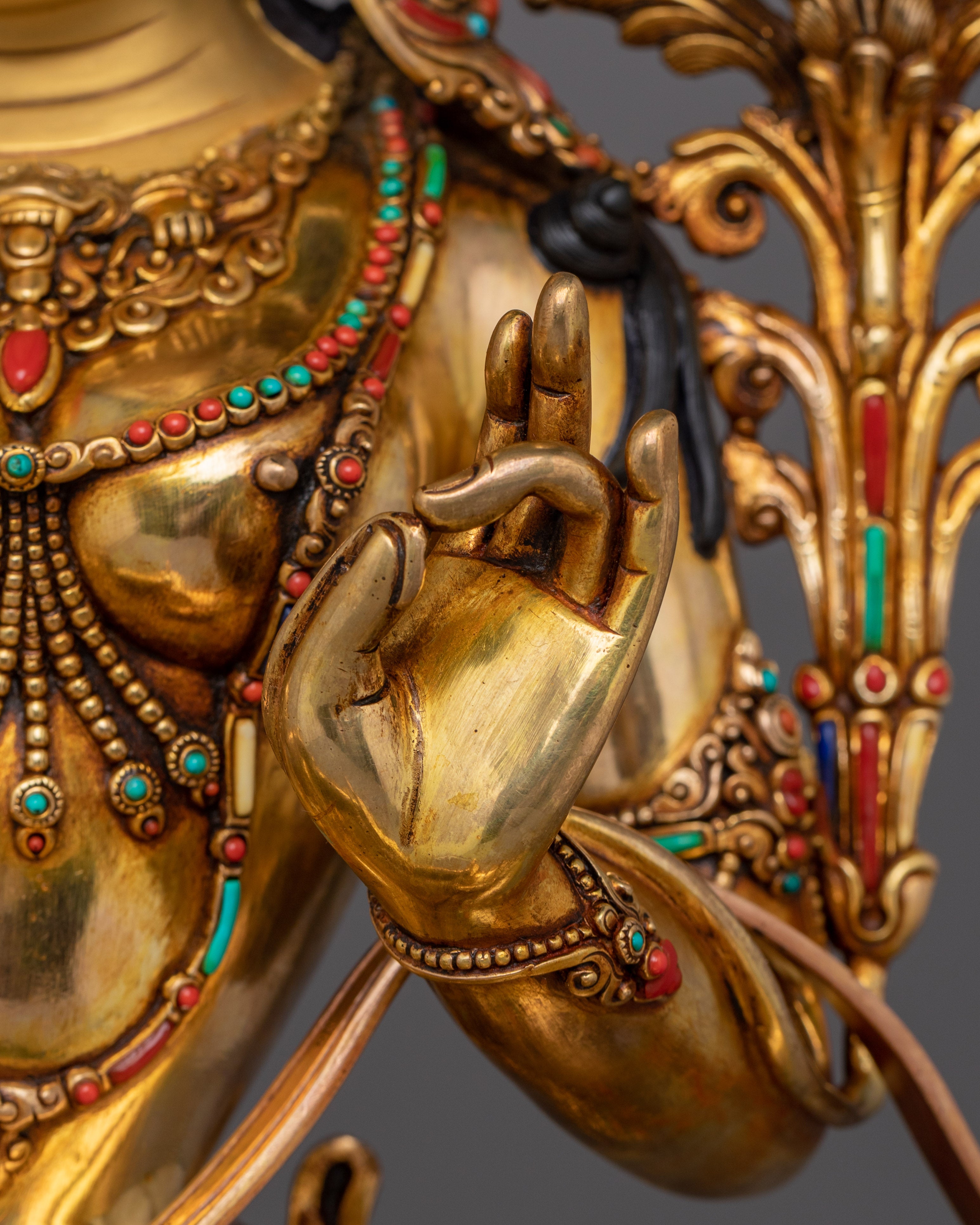 Shyama Tara Compassionate Tara Statue | Green Tara - Mother of All Buddhas