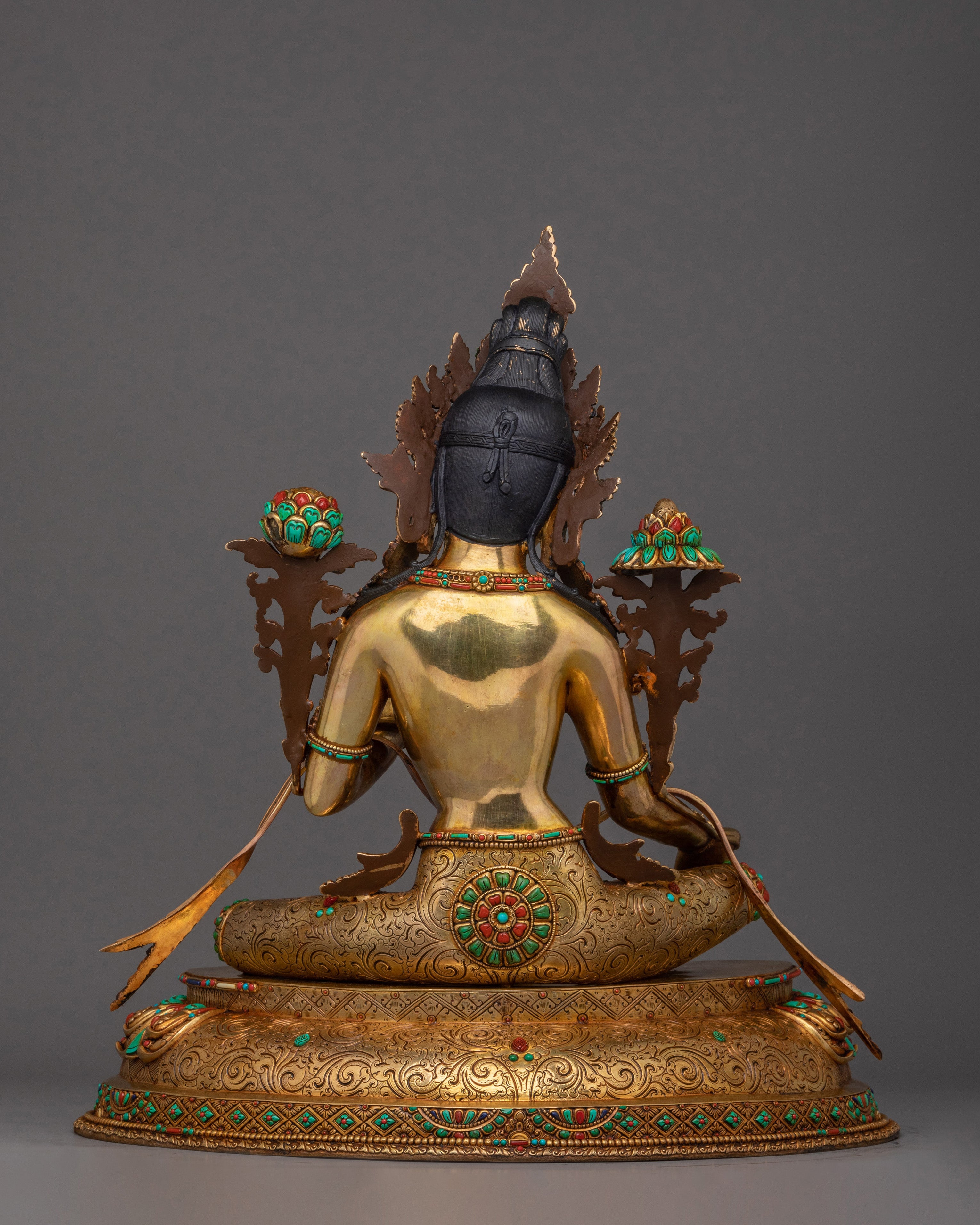 Shyama Tara Compassionate Tara Statue | Green Tara - Mother of All Buddhas