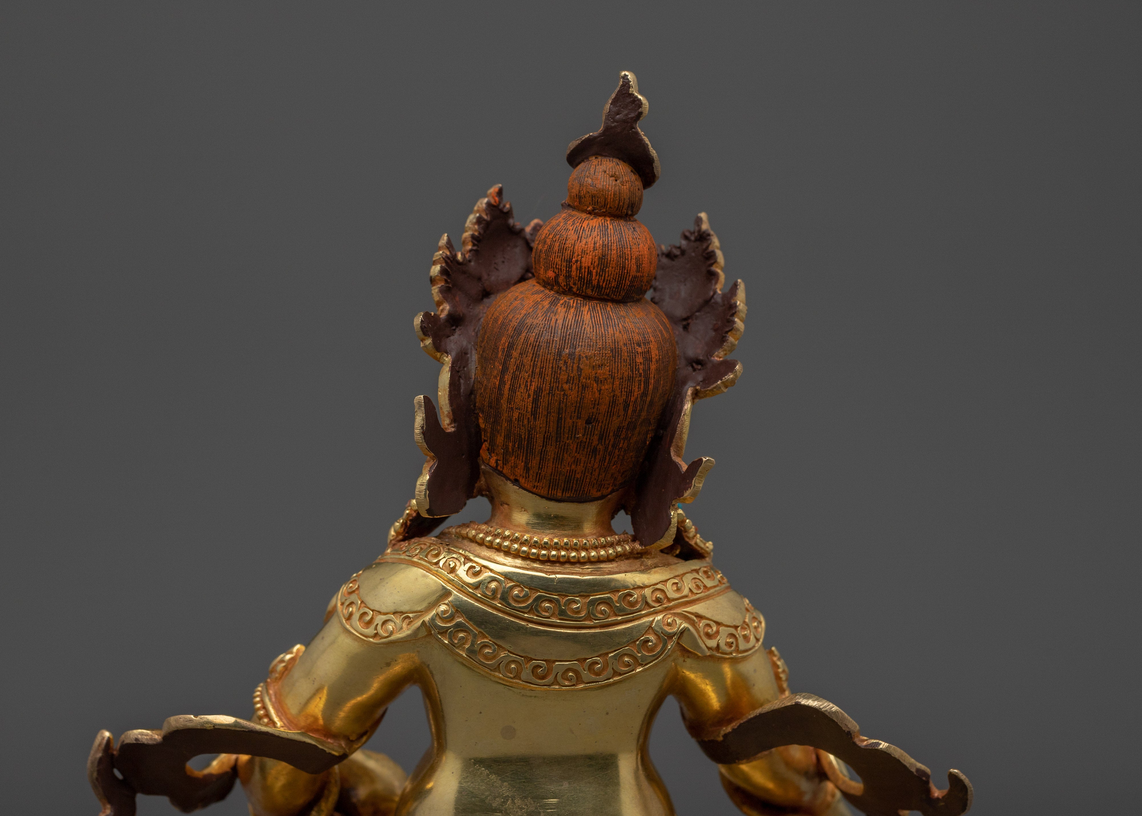 Tibetan Sculpture of Dzambhala | Guardian of Prosperity