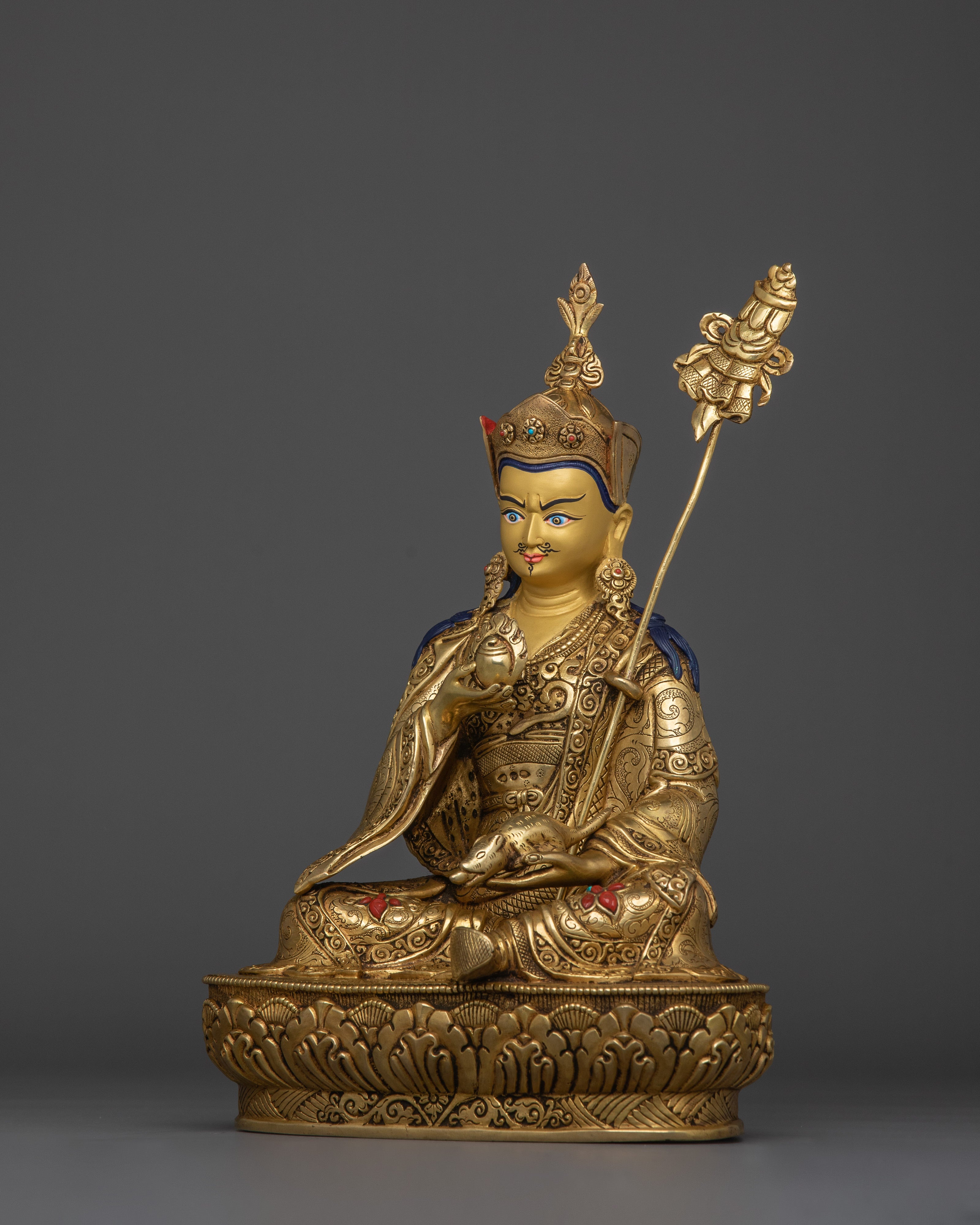 Tibetan Prosperity Deity Guru Norla | Manifestation of Padmasambhava
