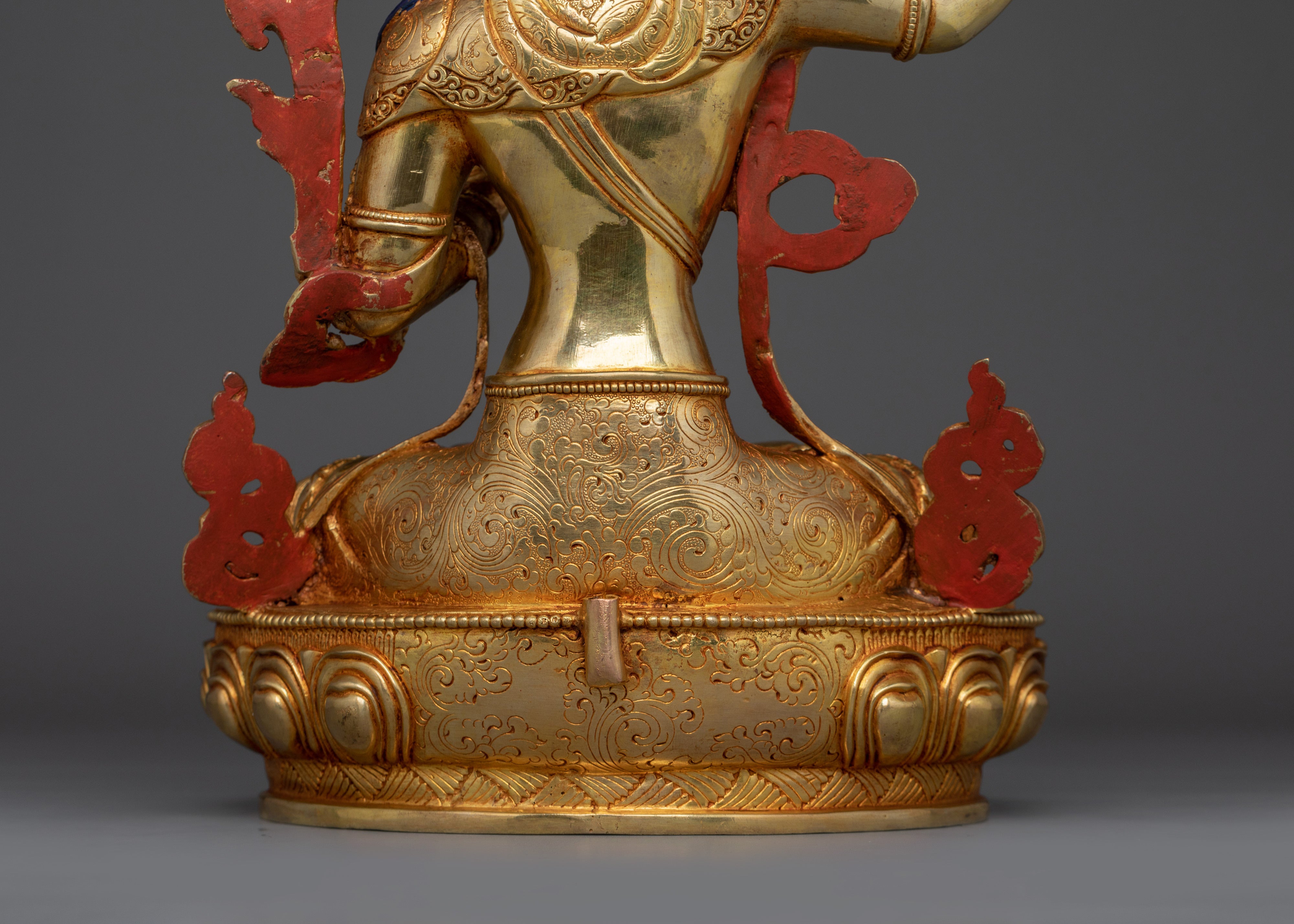The Bodhisattva of Wisdom Manjushri Sculpture | The Sword of Insight