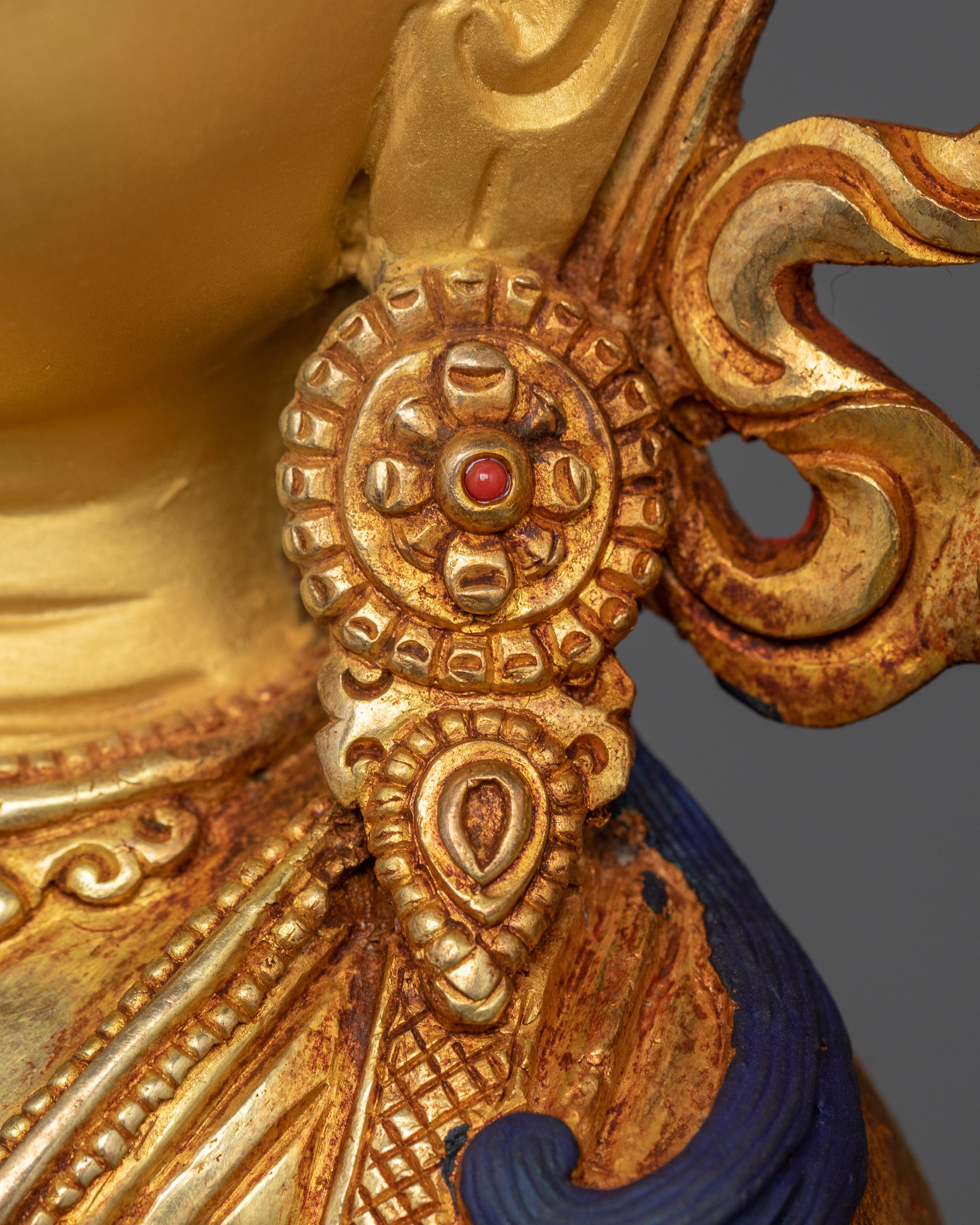 The Bodhisattva of Wisdom Manjushri Sculpture | The Sword of Insight