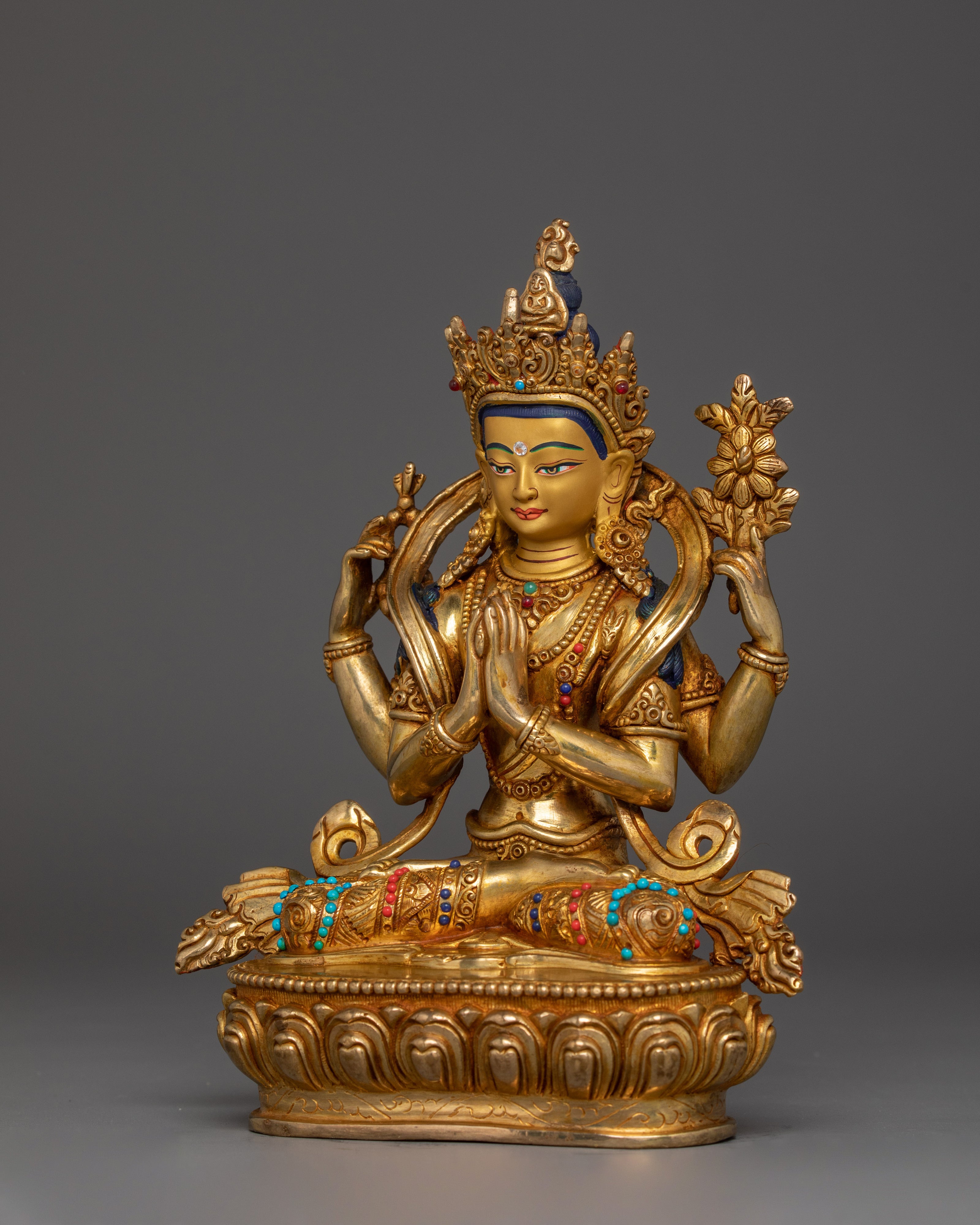 Compassionate Avalokiteshvara Statue | Chenrezig - Lord of Compassion