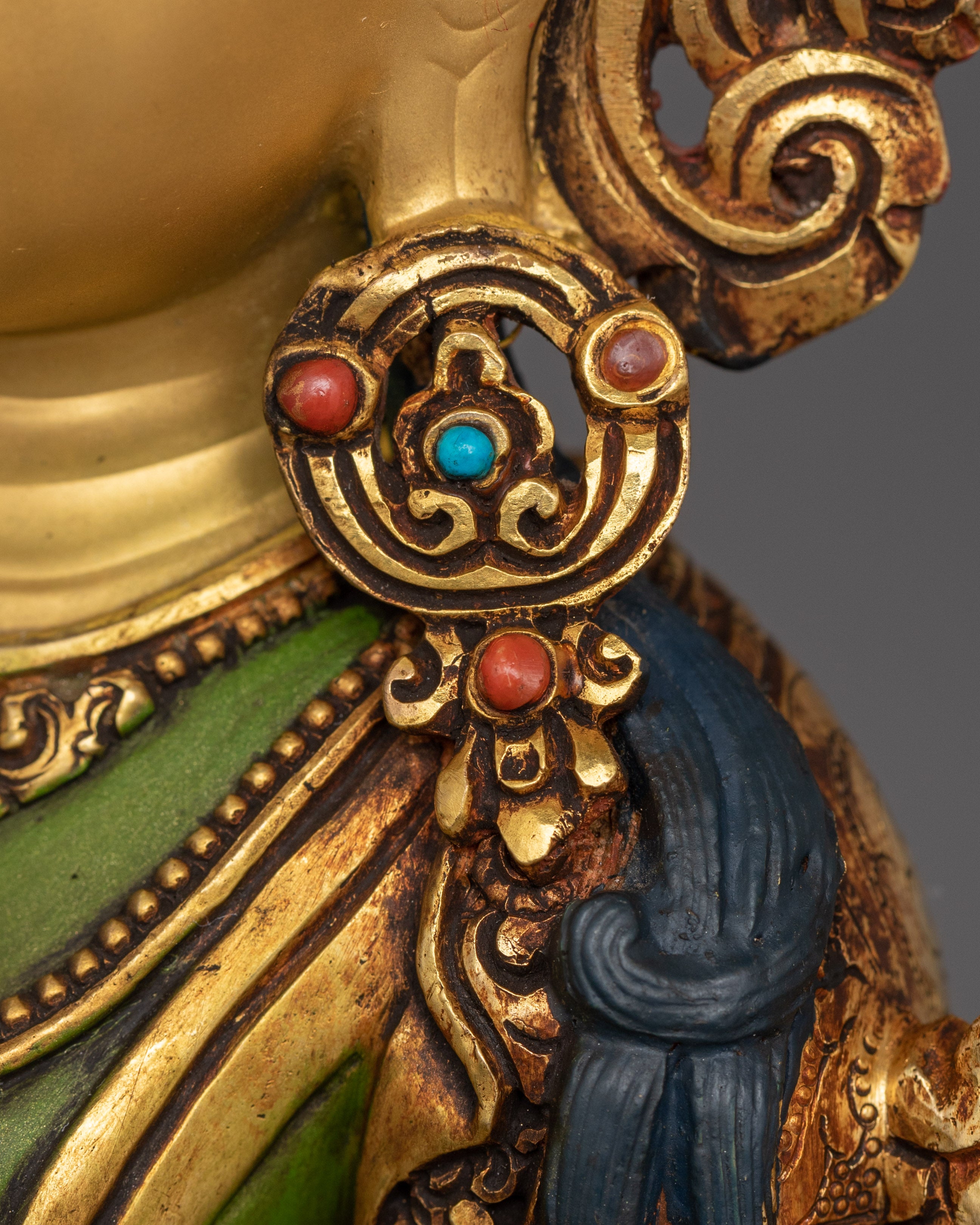 Swift Protector Green Tara Statue | Shyama Tara Handcrafted Sculpture