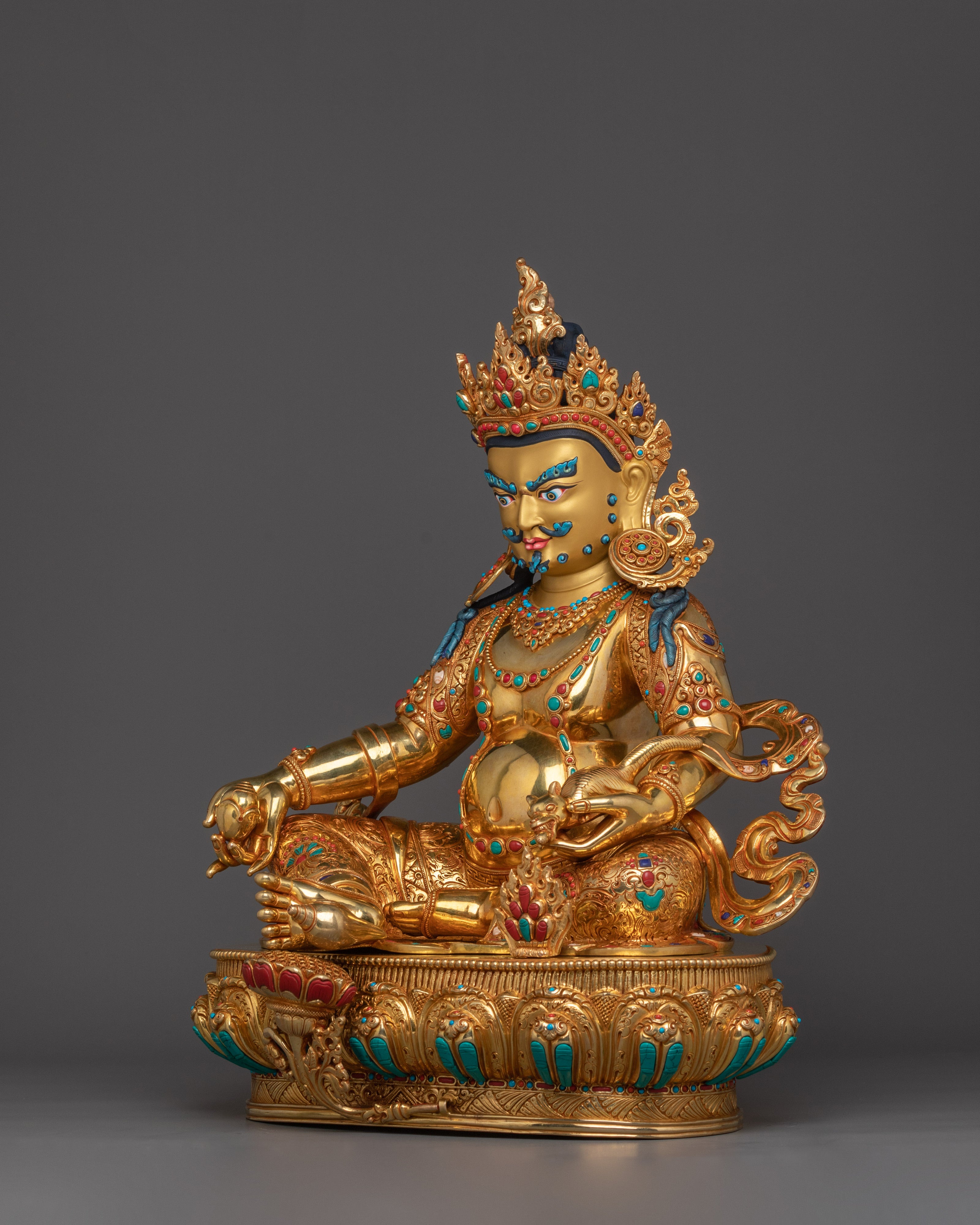 Dzambhala Statue | Deity of Abundance and Prosperity