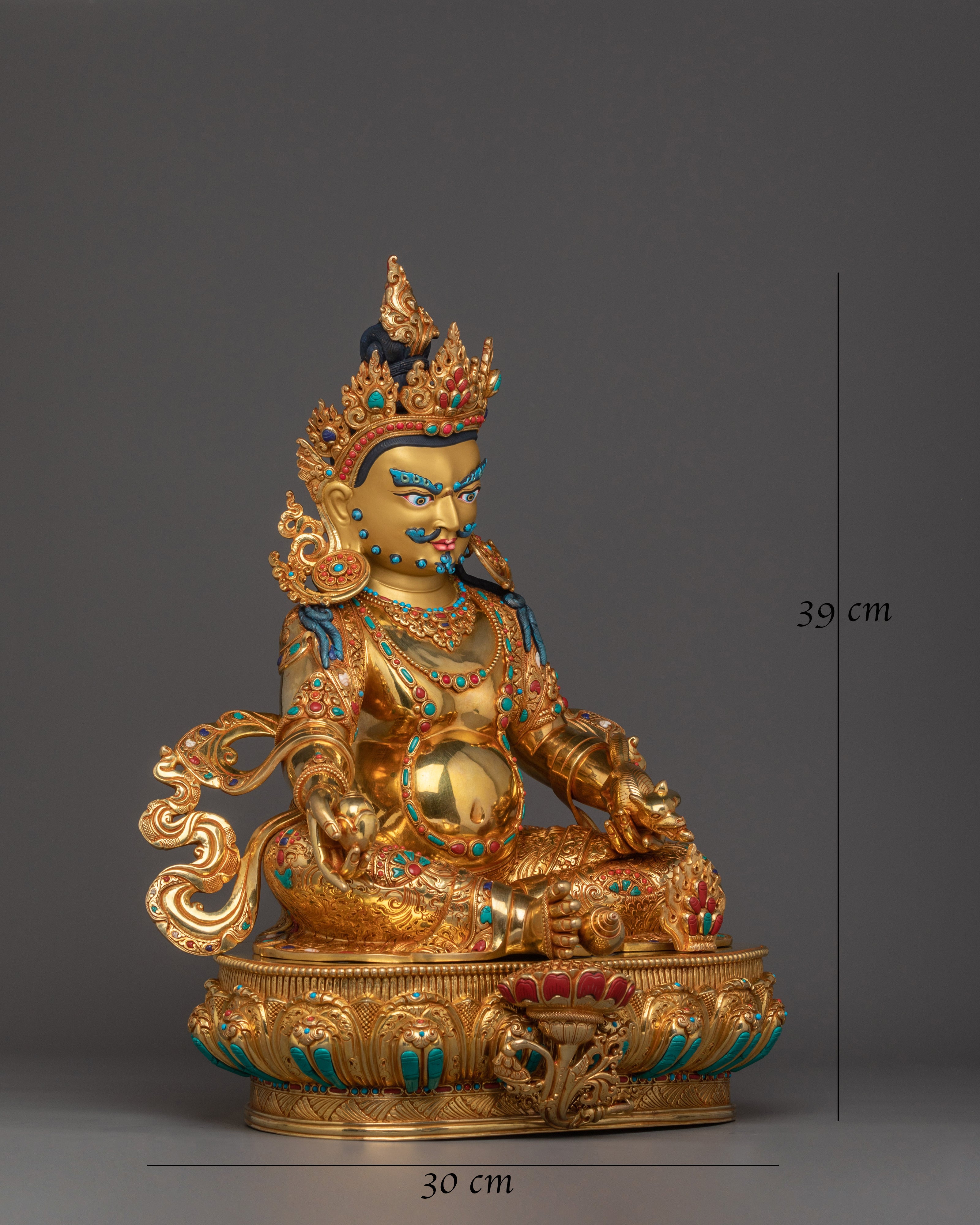 Dzambhala Statue | Deity of Abundance and Prosperity