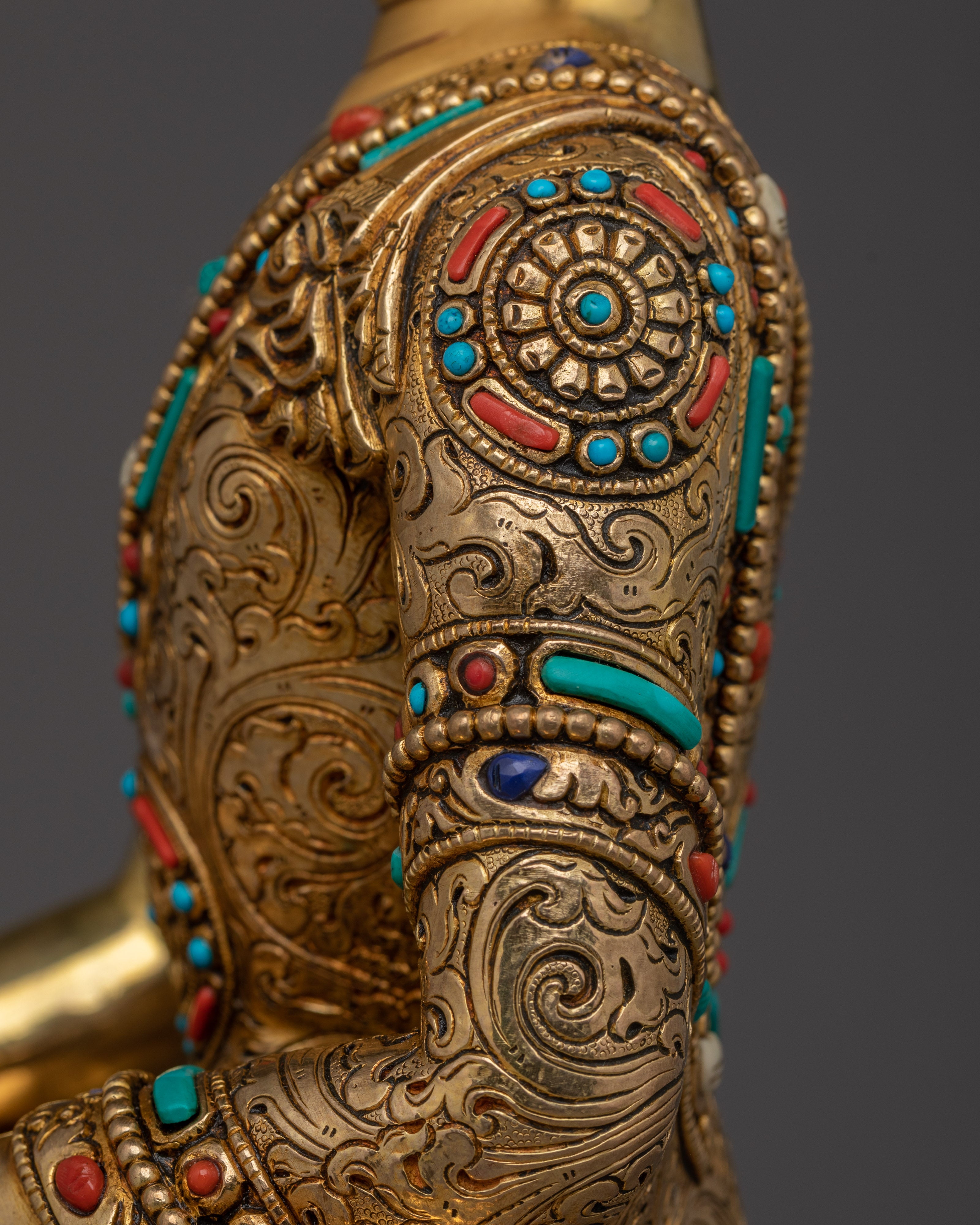 Supreme Healer Medicine Buddha Statue | Bhaiṣajyaguru Statue for Home Decor