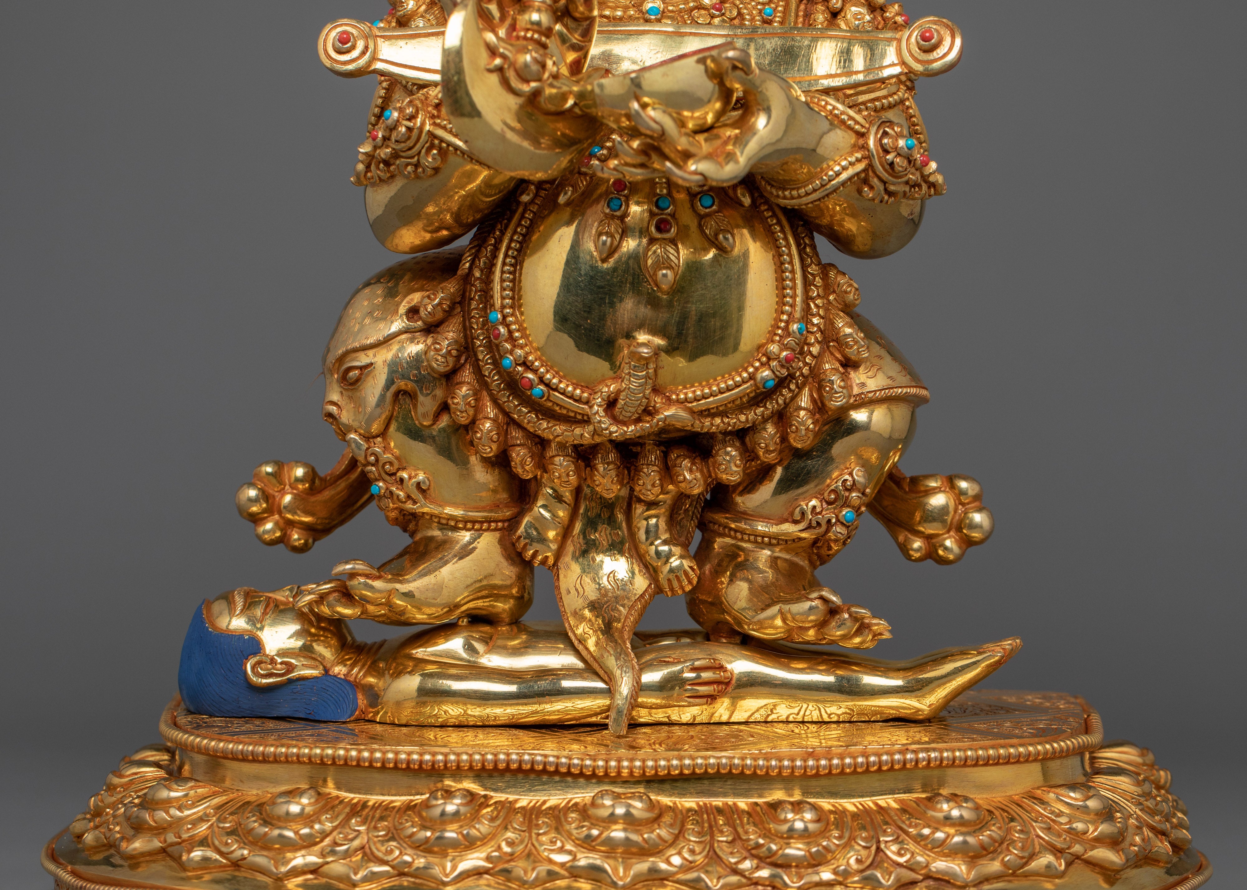 Wrathful Protector Deity Shakya Mahakala | Protector of The Dharma