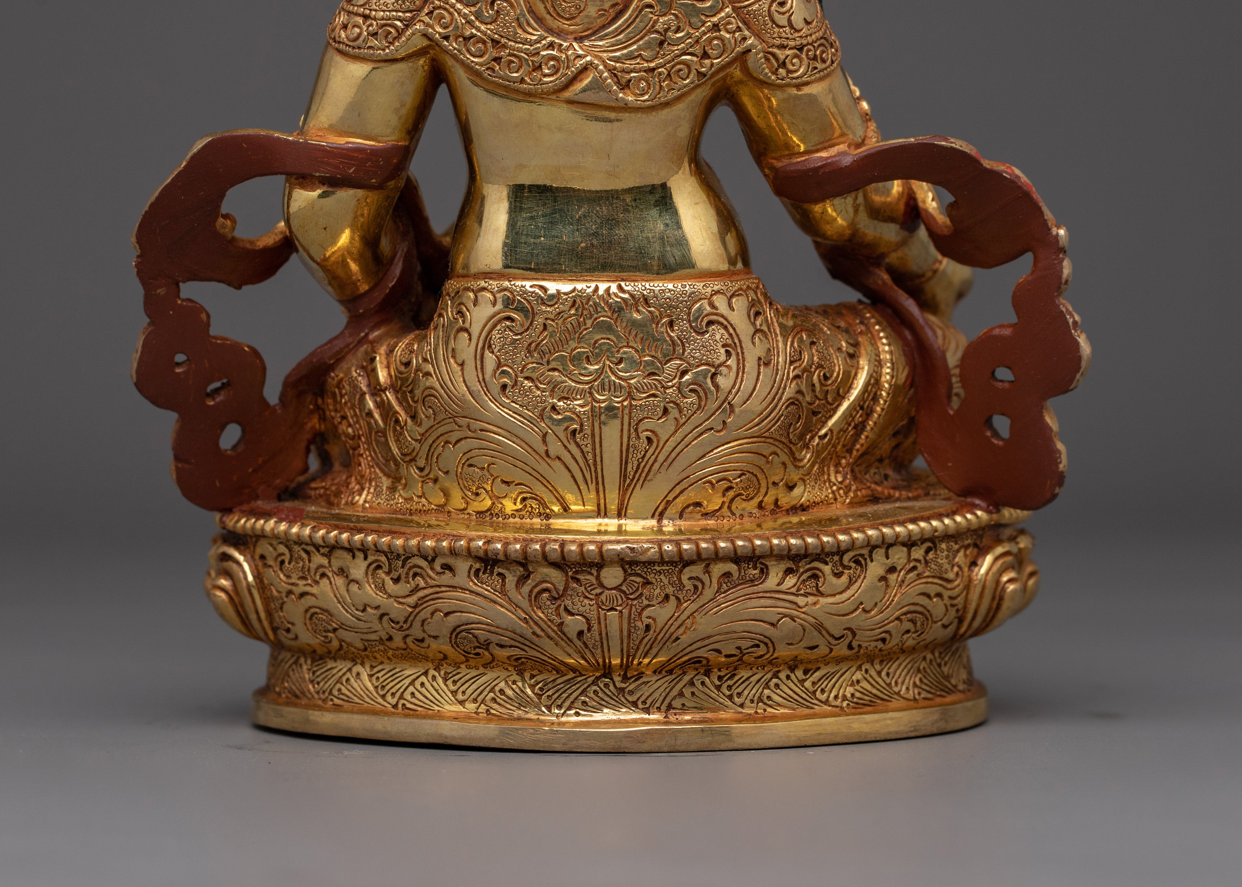 Wealth and Prosperity Deity Dzambhala | Traditional Nepalese Art