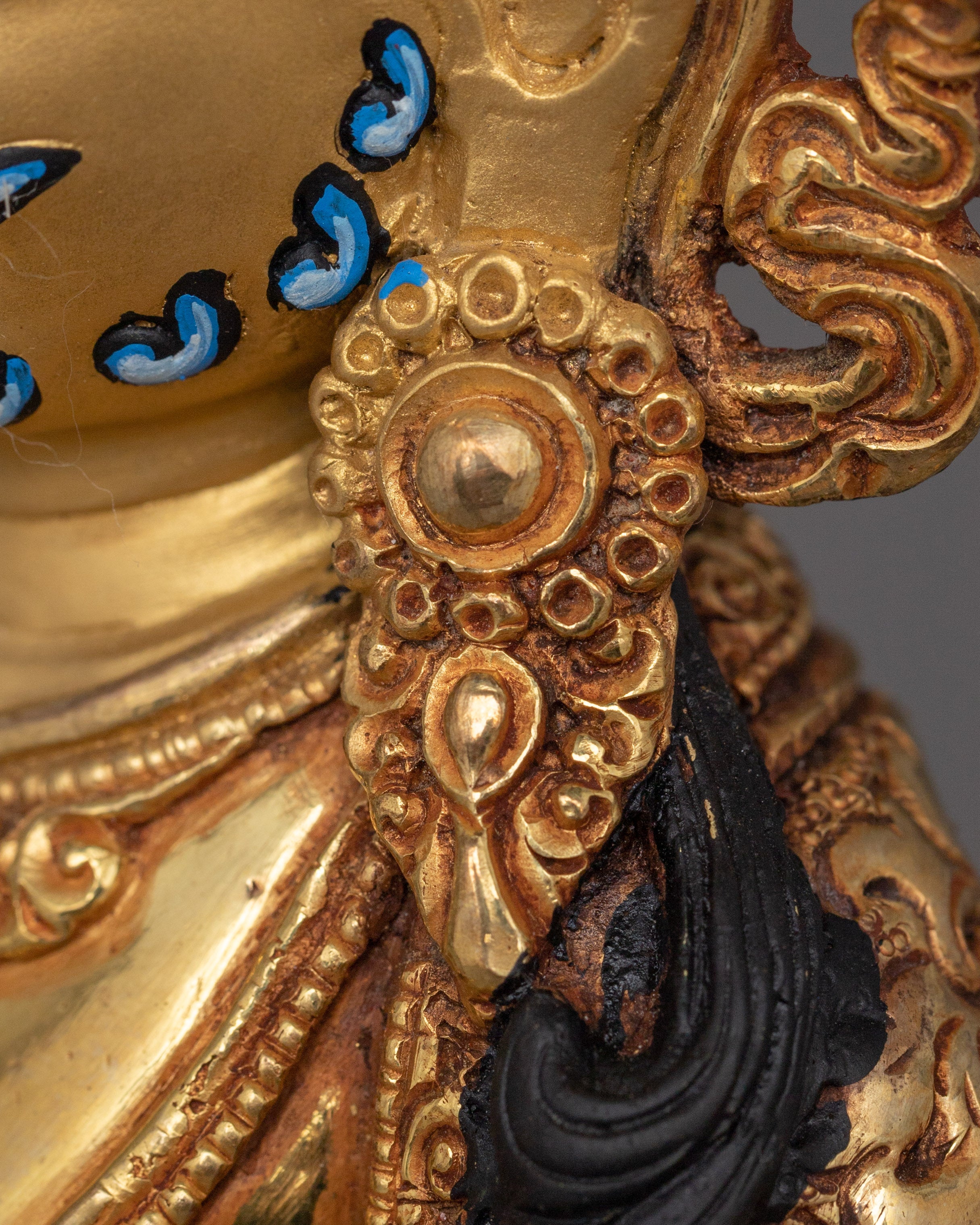 Wealth and Prosperity Deity Dzambhala | Traditional Nepalese Art