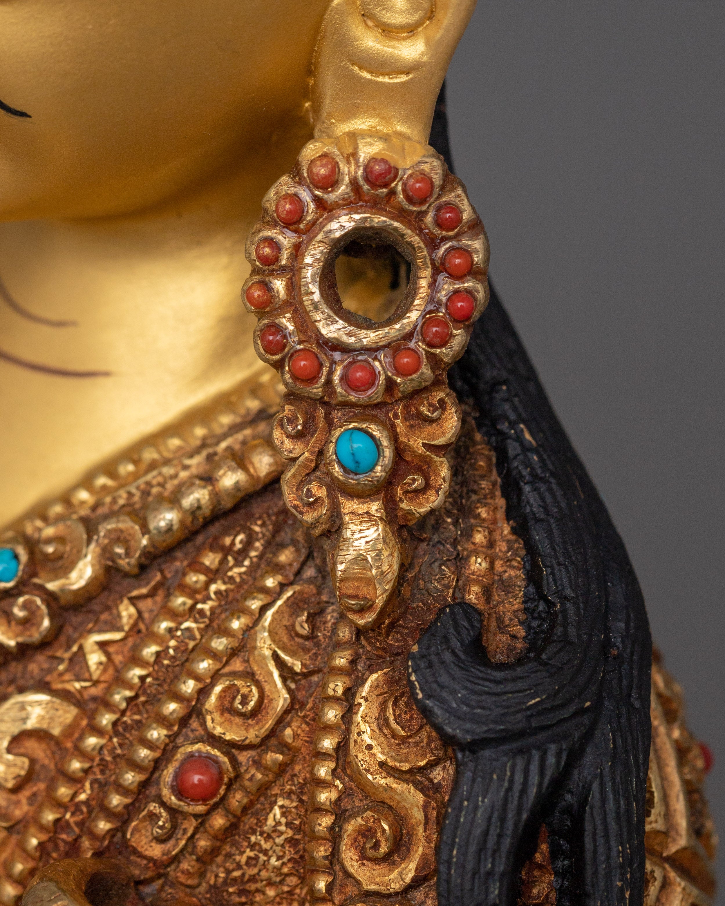 Figurine of Lotus Born Master Guru Rinpoche | The Second Buddha