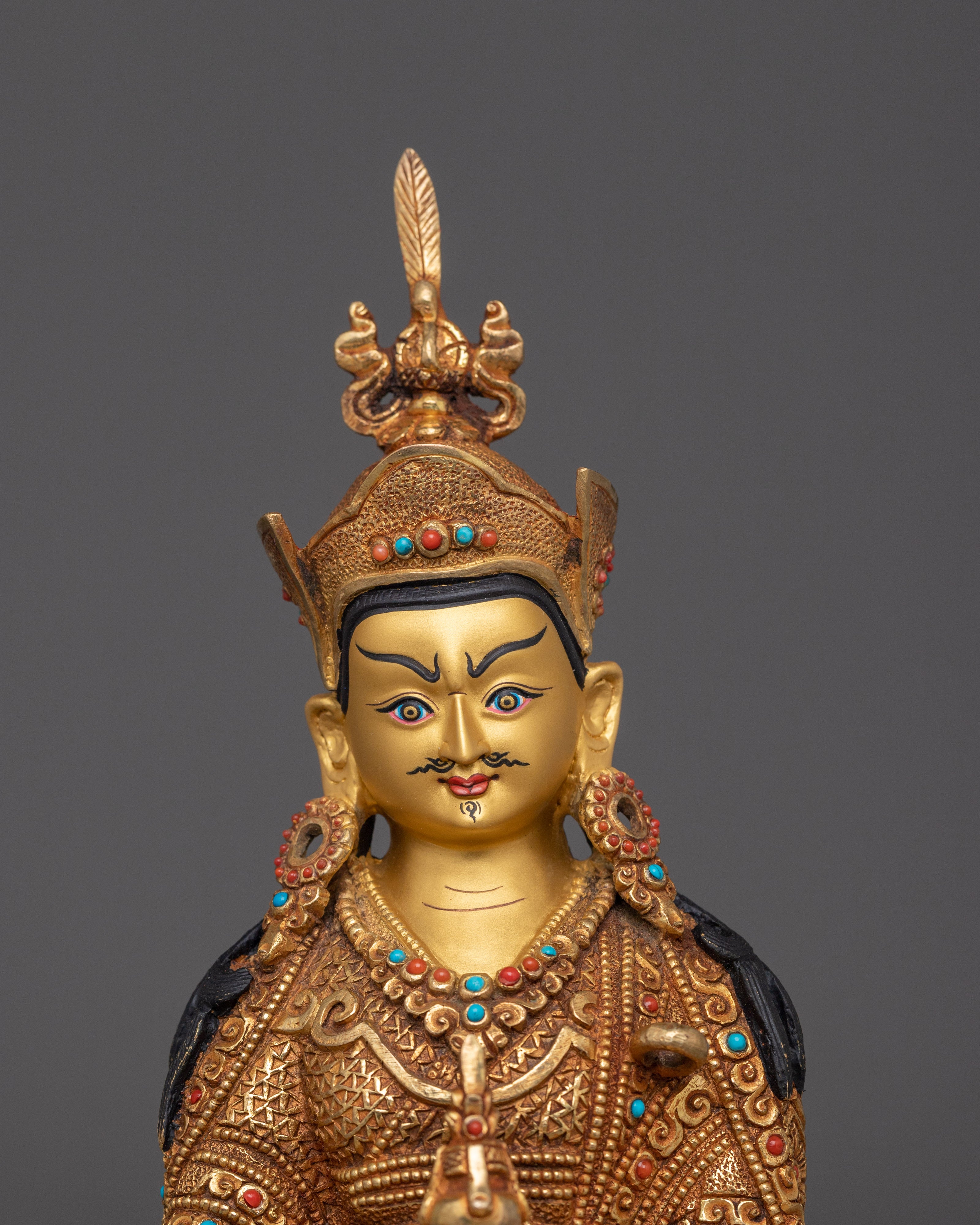 Figurine of Lotus Born Master Guru Rinpoche | The Second Buddha