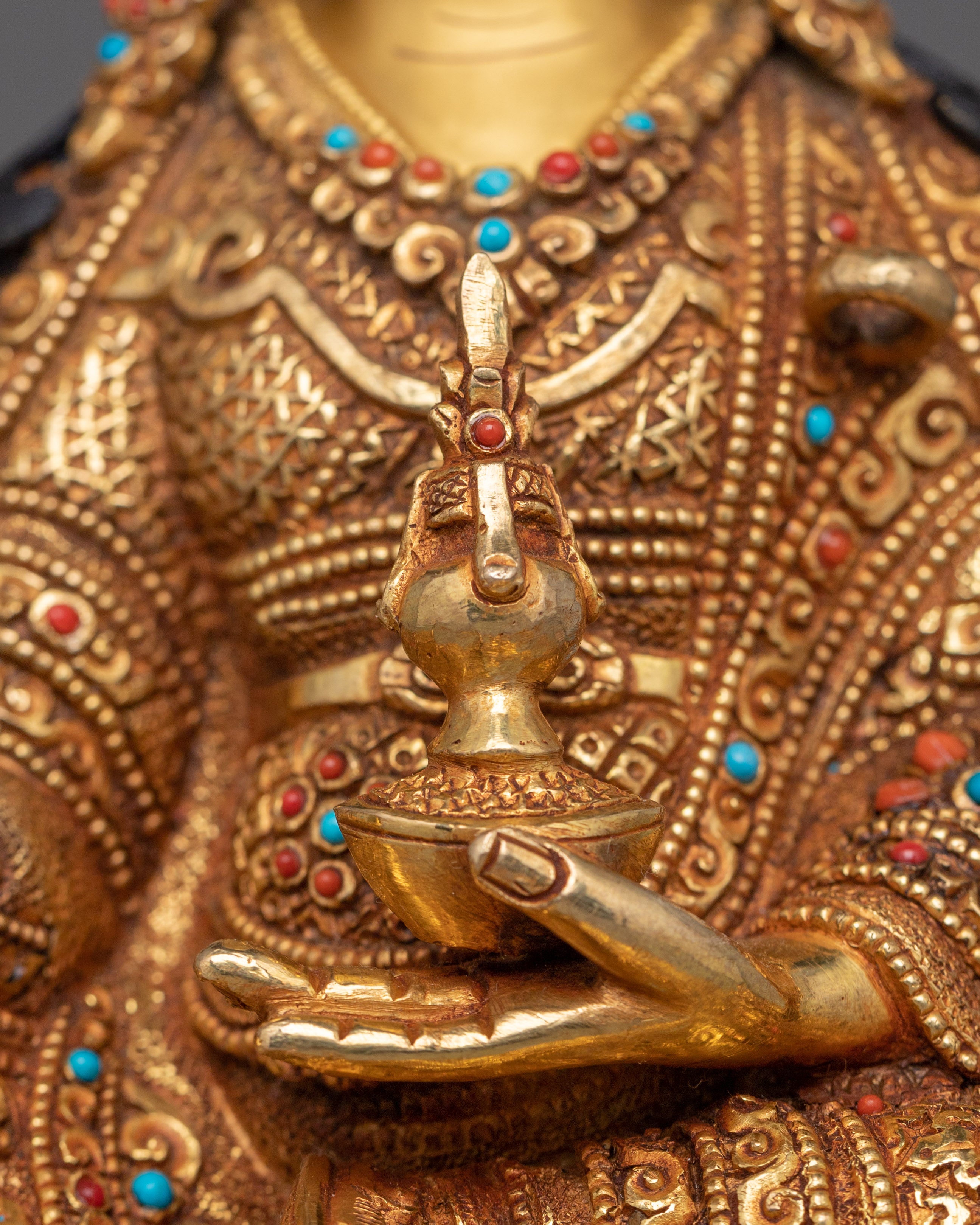 Figurine of Lotus Born Master Guru Rinpoche | The Second Buddha