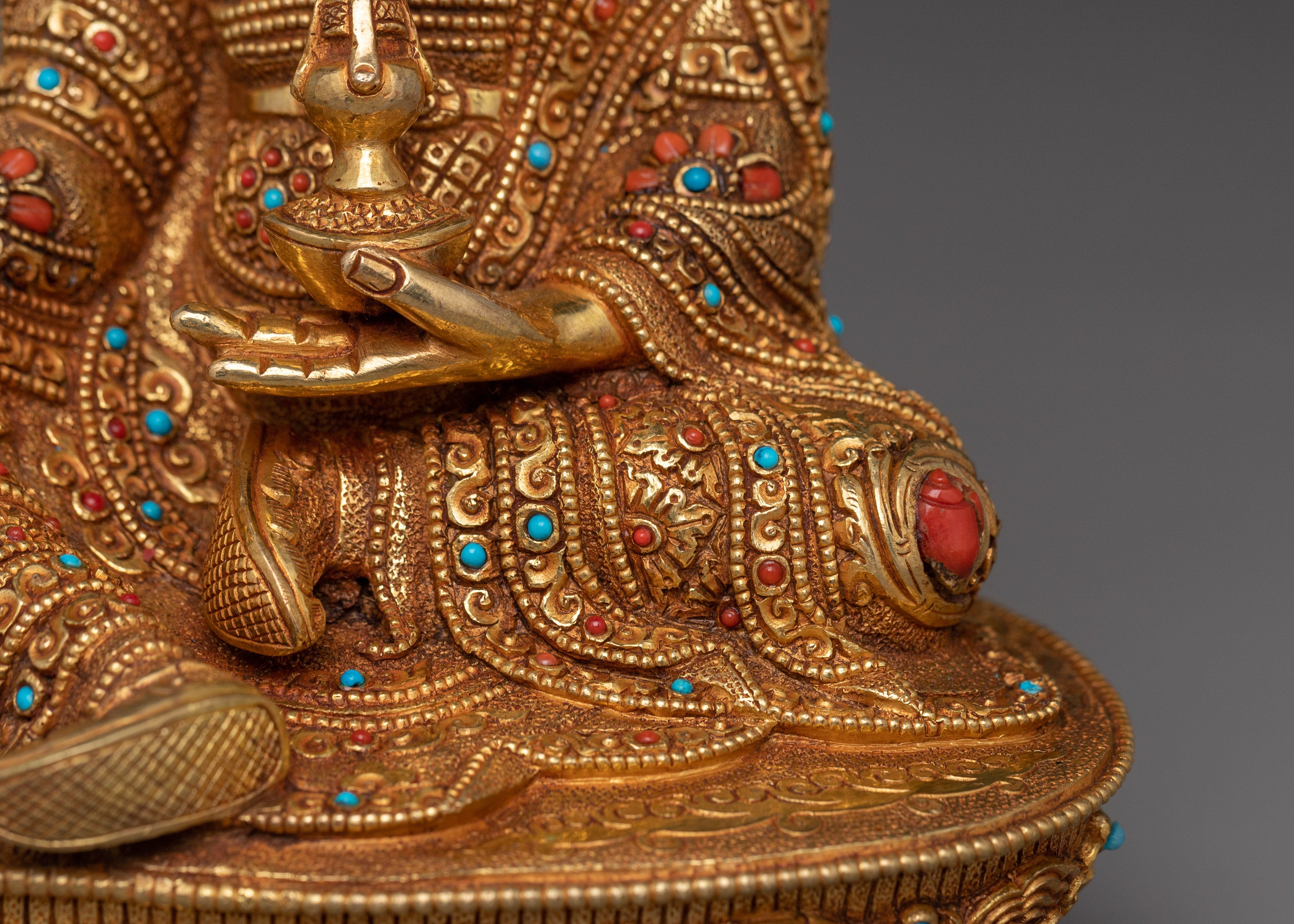 Figurine of Lotus Born Master Guru Rinpoche | The Second Buddha
