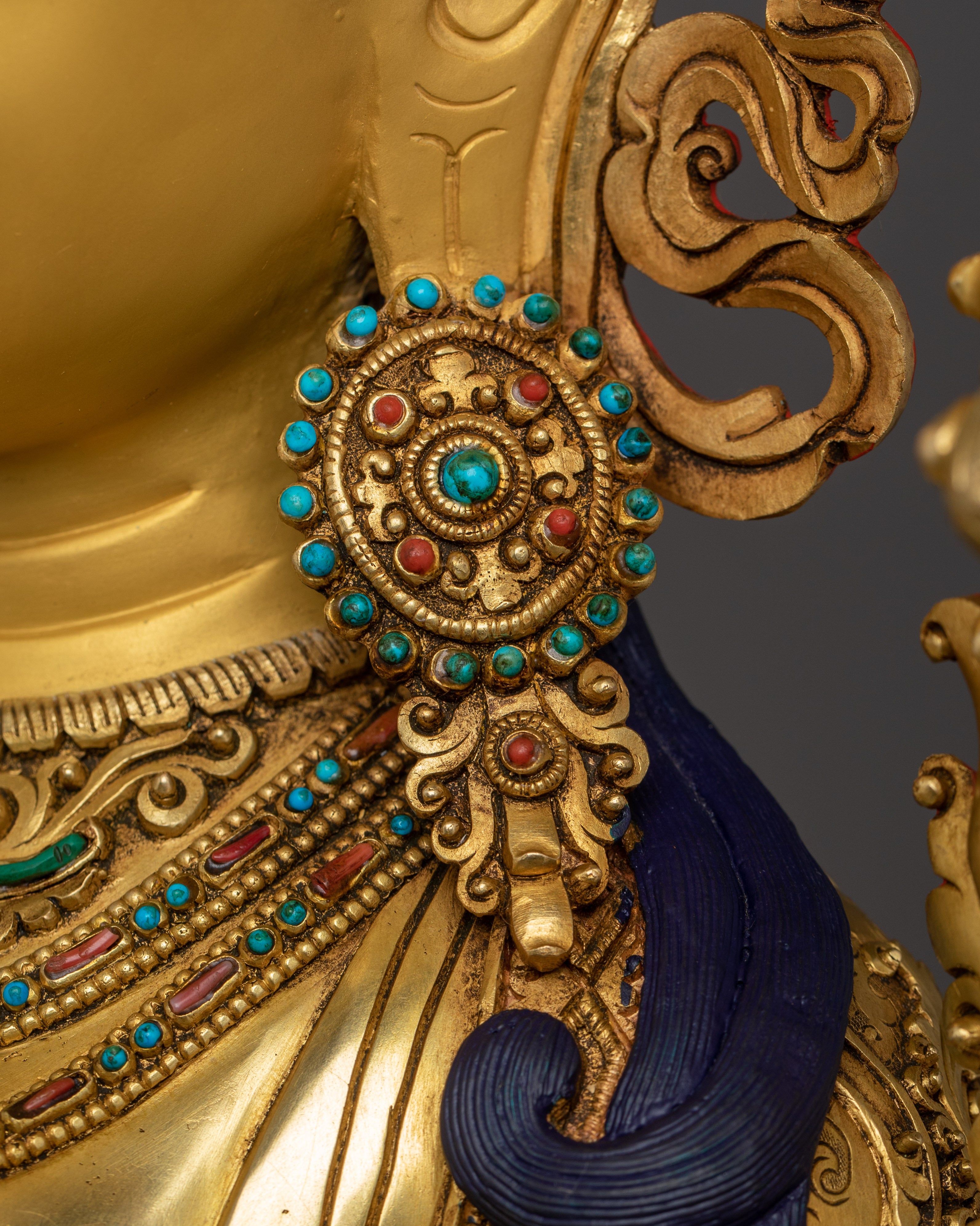 Figurine of Buddhist Goddess Green Tara | Compassionate Energy