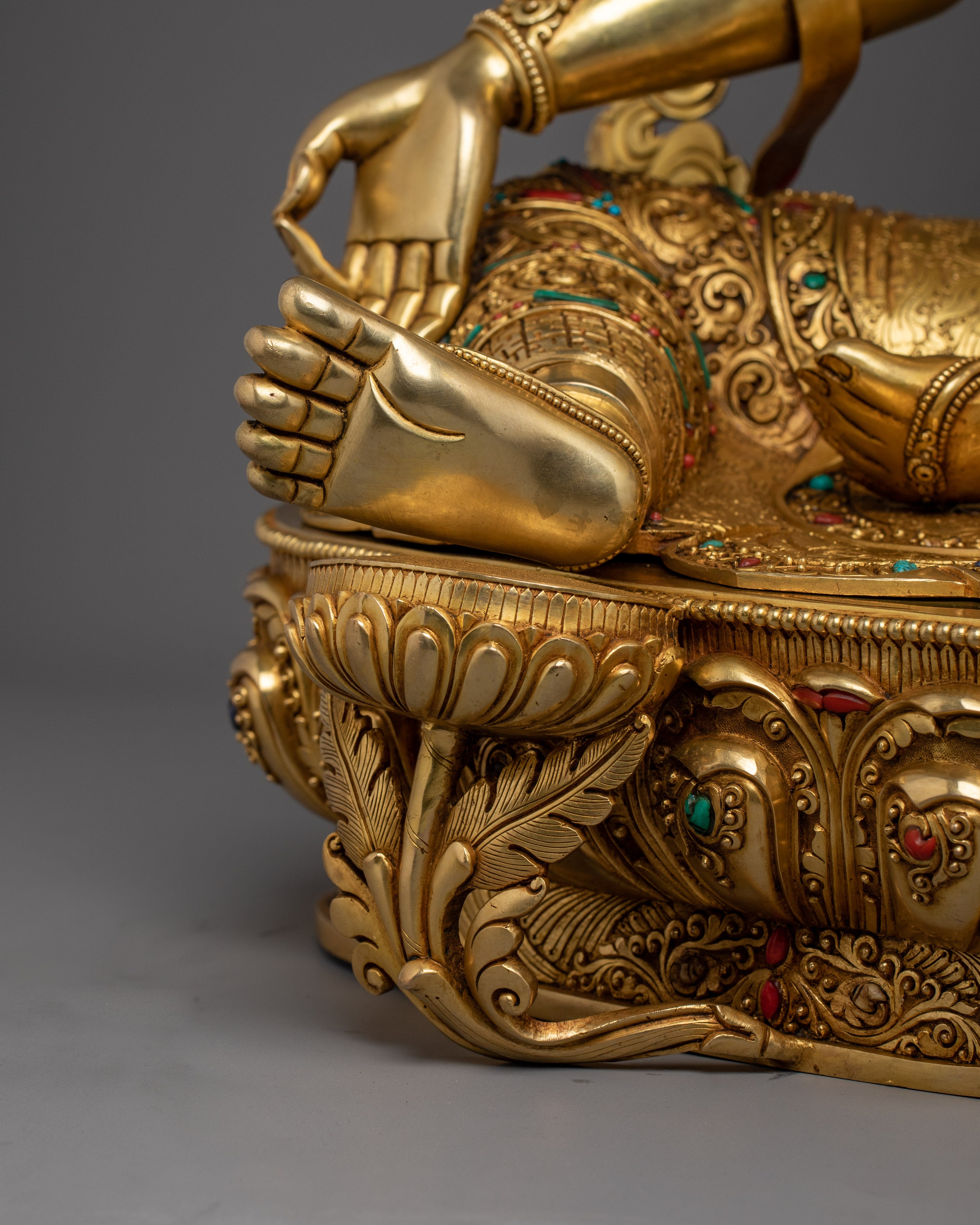 Figurine of Buddhist Goddess Green Tara | Compassionate Energy