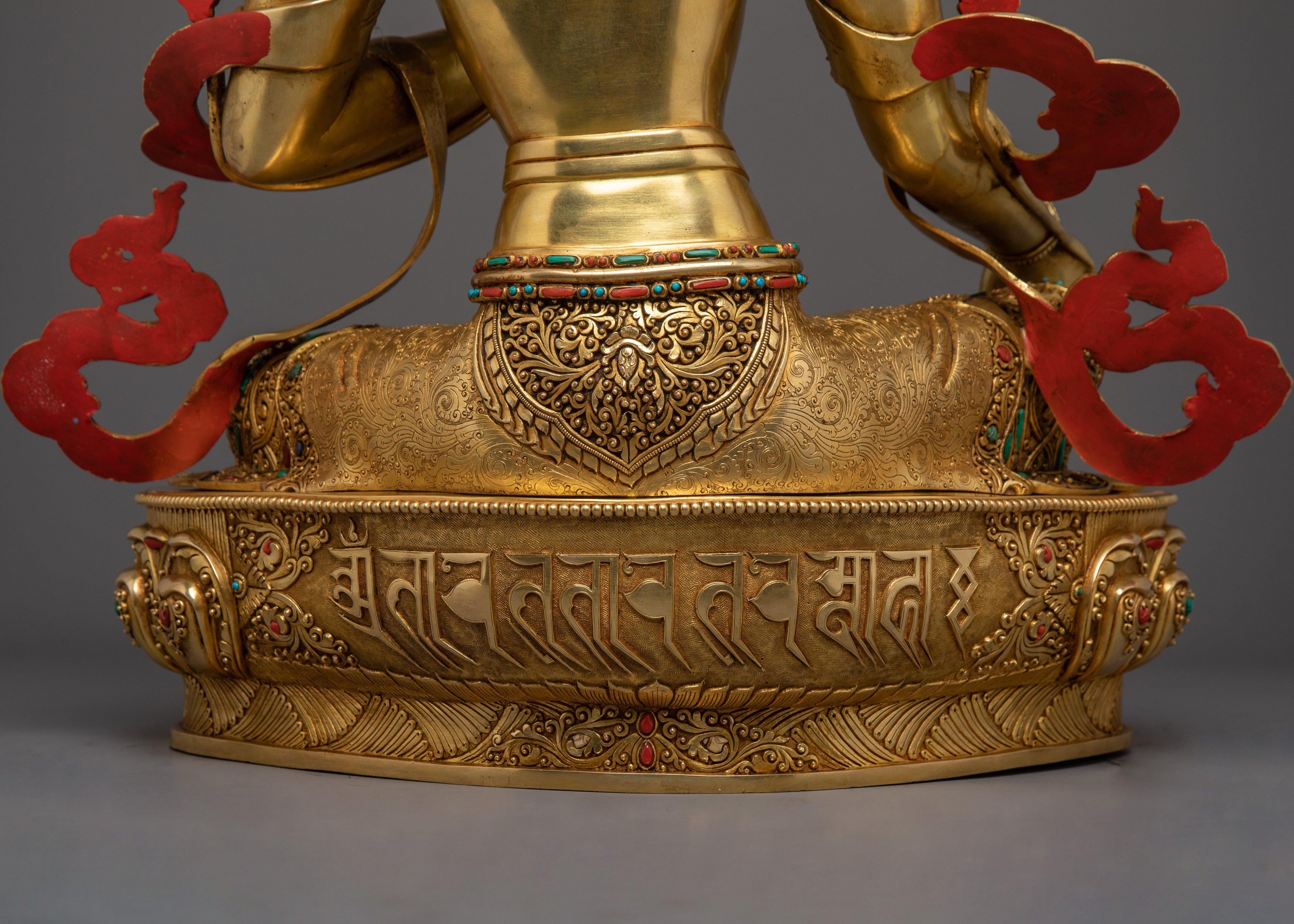 Figurine of Buddhist Goddess Green Tara | Compassionate Energy