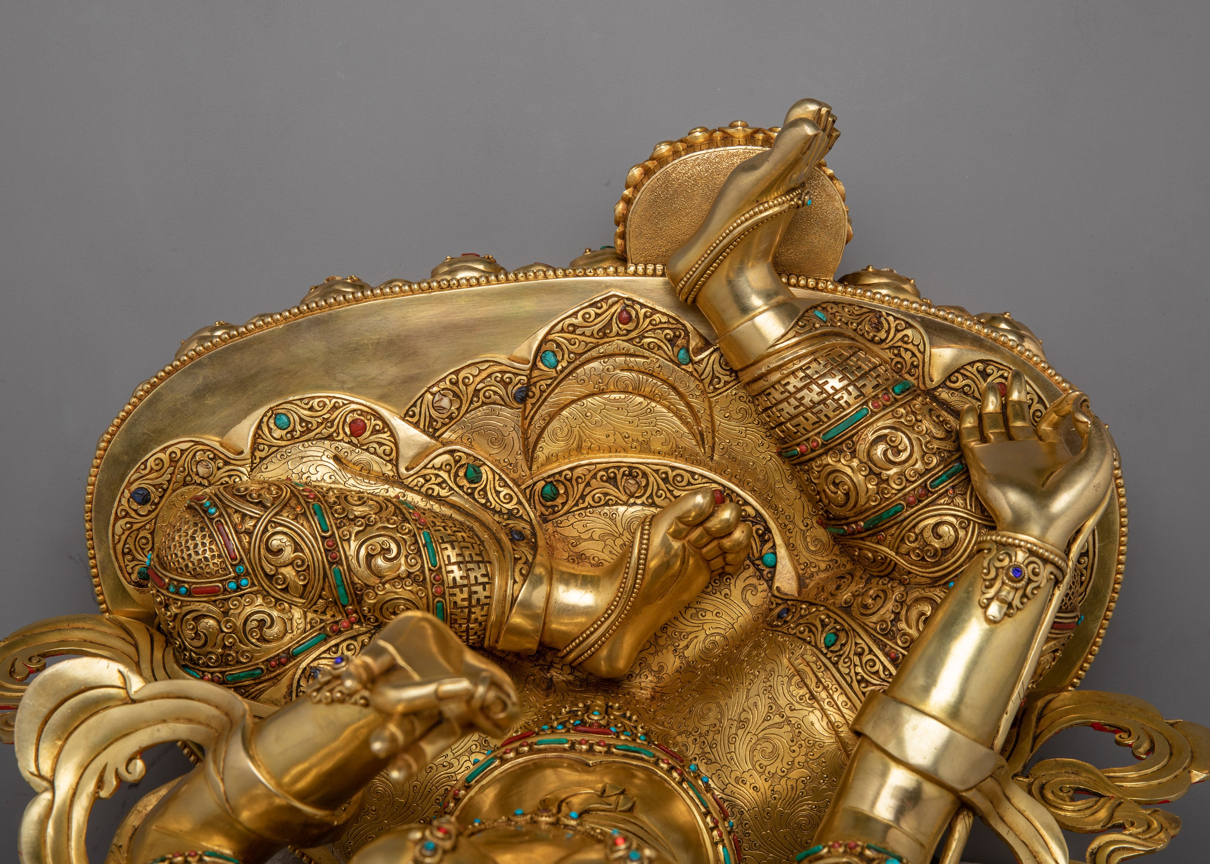 Figurine of Buddhist Goddess Green Tara | Compassionate Energy