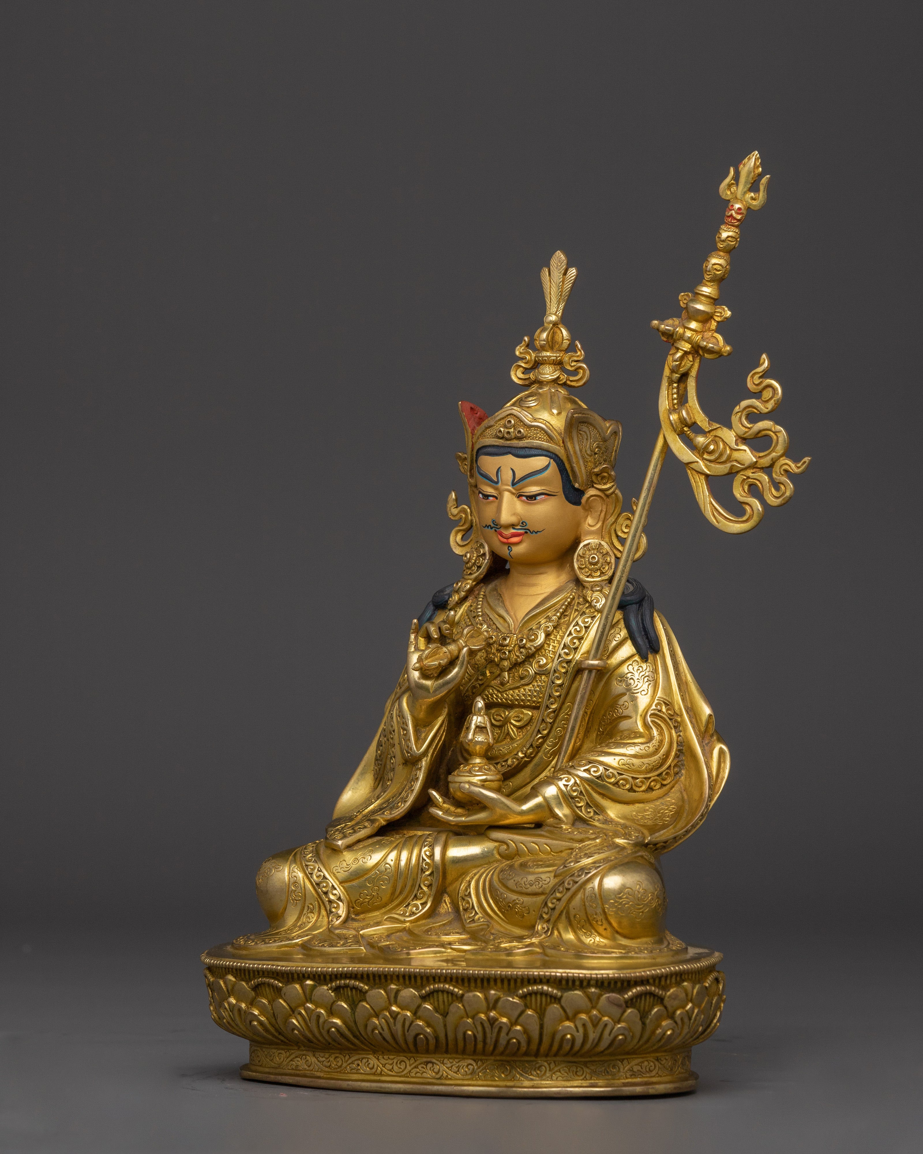 Figurine of Padsambhava Deity Guru Rinpoche | Lotus-Born Master