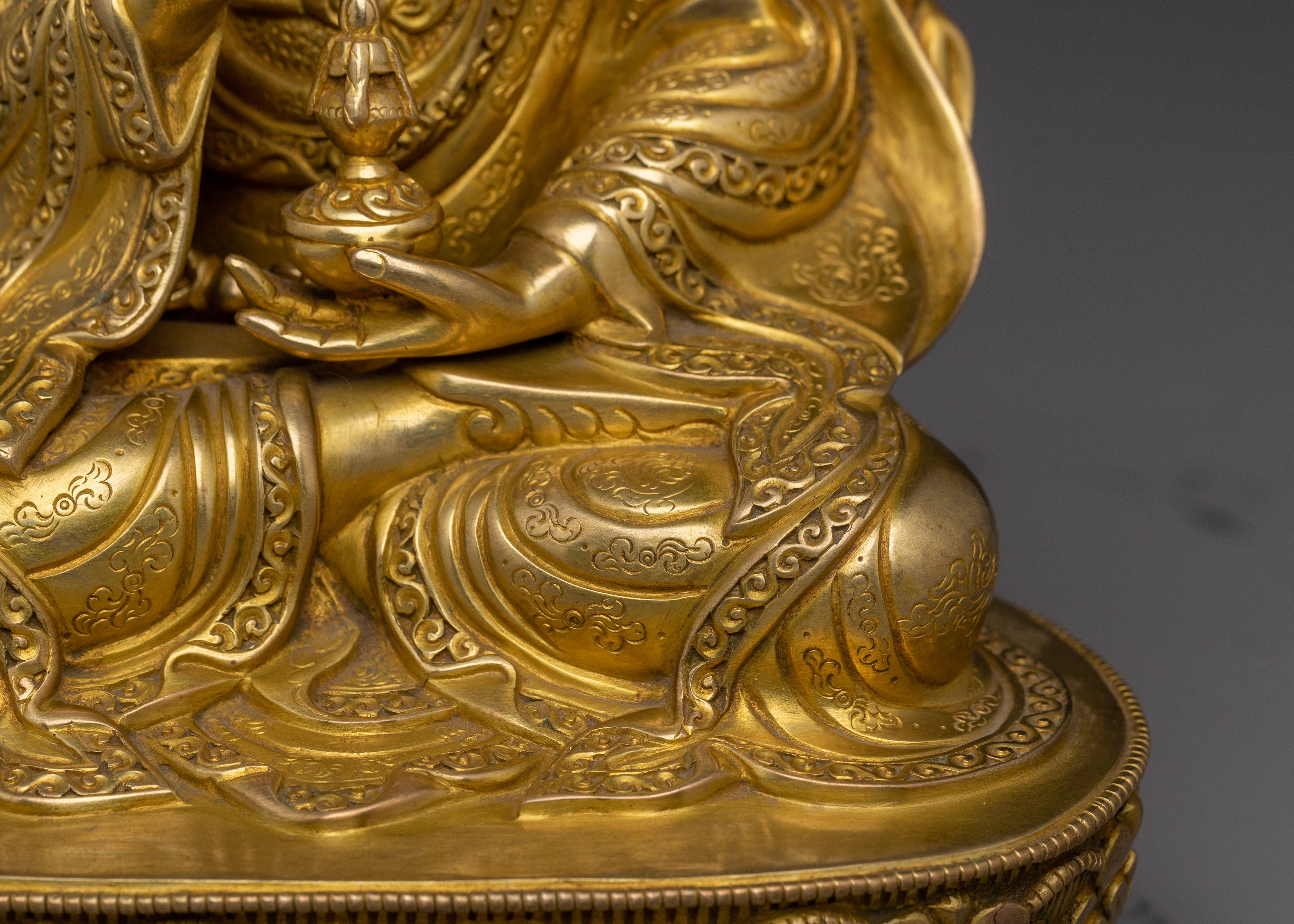 Figurine of Padsambhava Deity Guru Rinpoche | Lotus-Born Master
