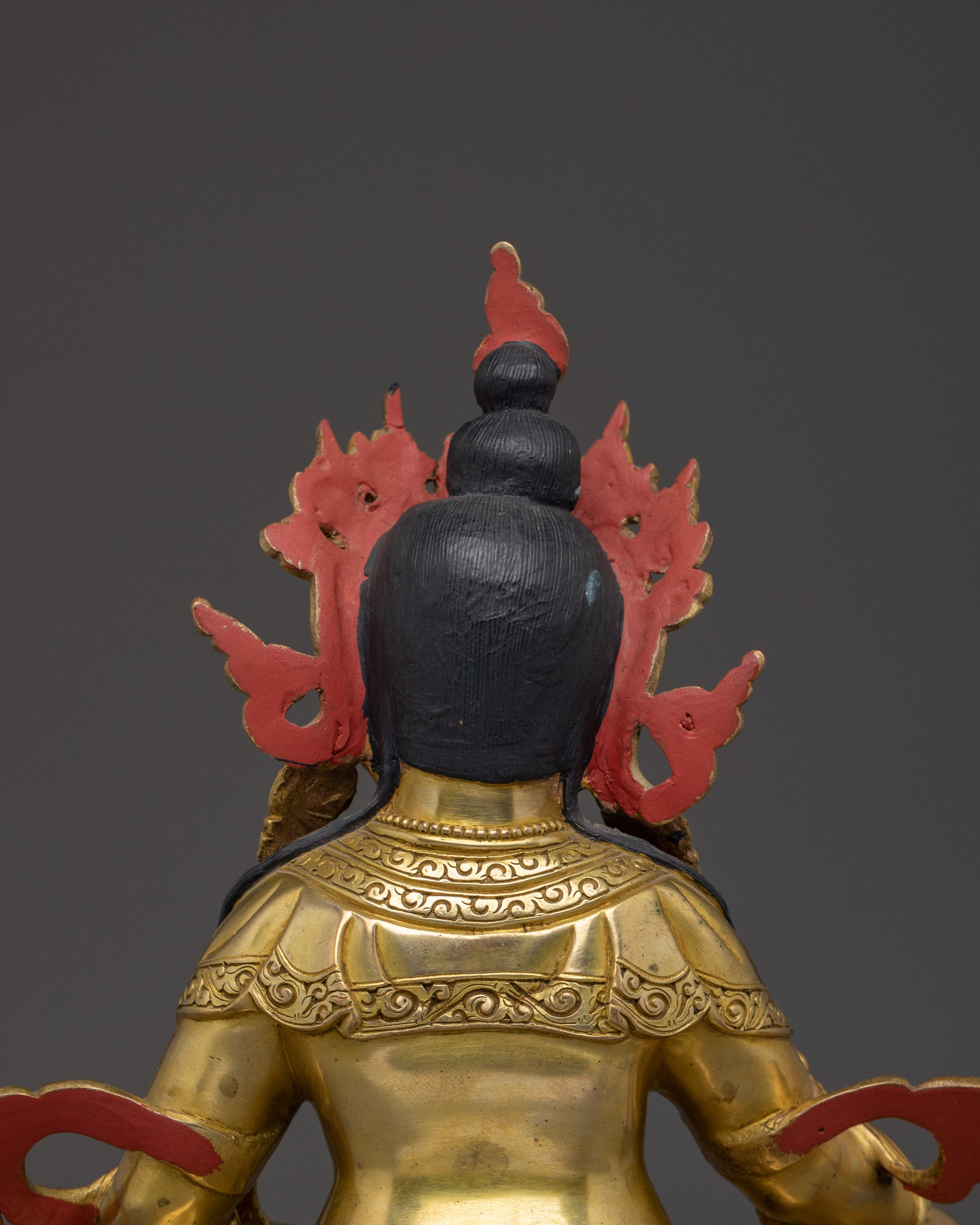Figurine of Wealth Deity Dzambhala | Prosperity Deity in Tibetan Buddhism