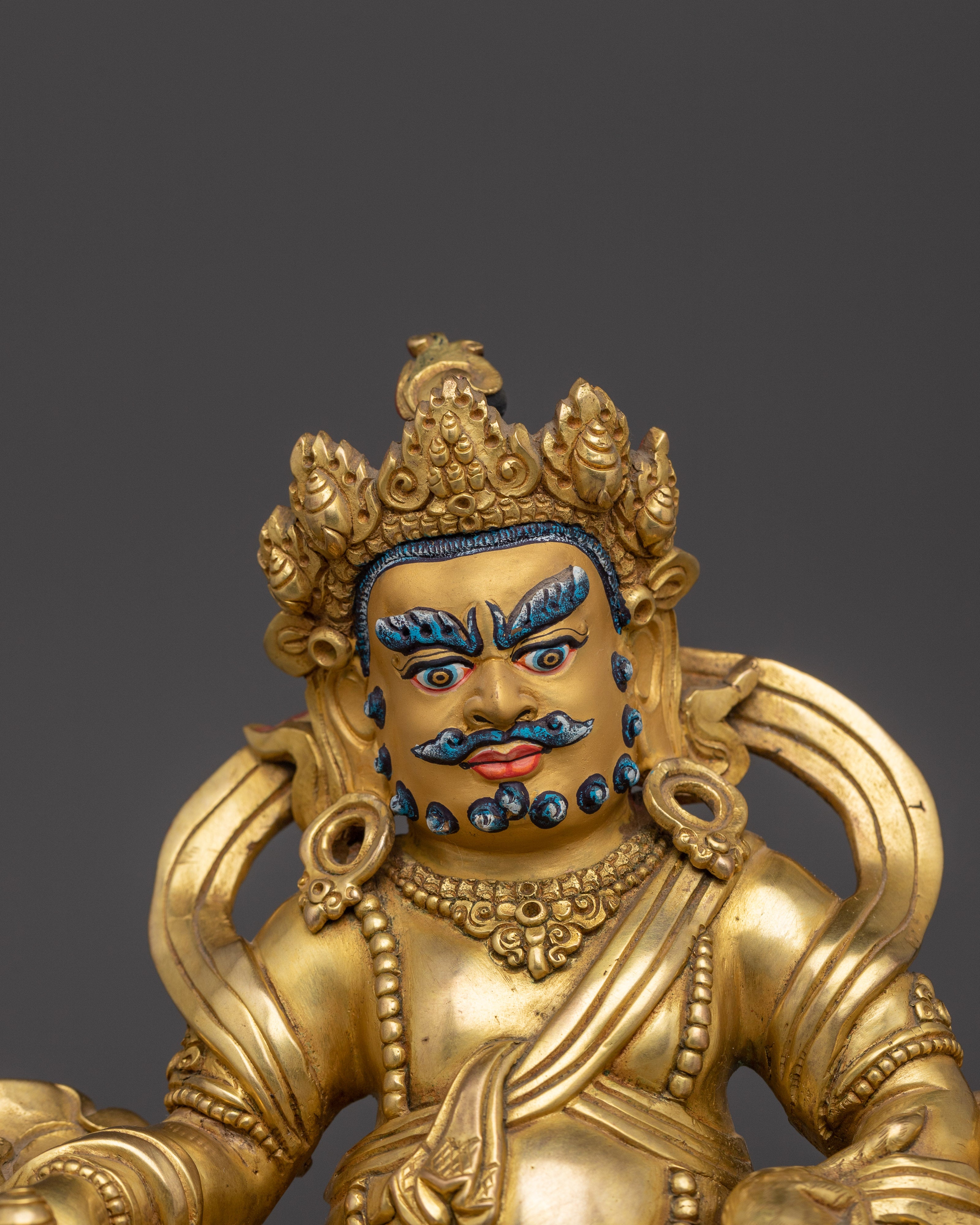 Abundance Deity in Tibetan Buddhism Dzambhala | Deity of Prosperity