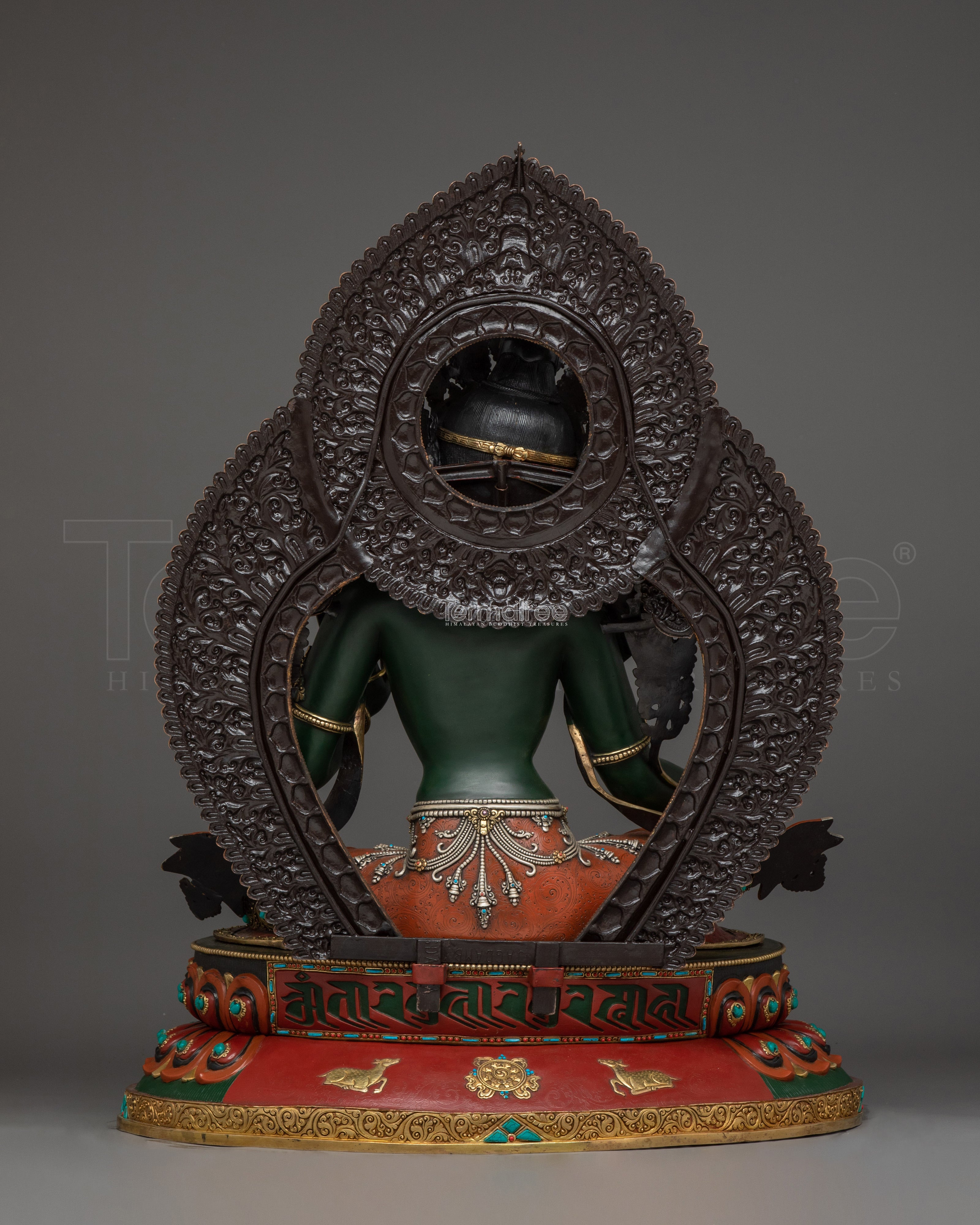Compassionate Goddess Green Tara Statue | Shyama Tara Sculpture