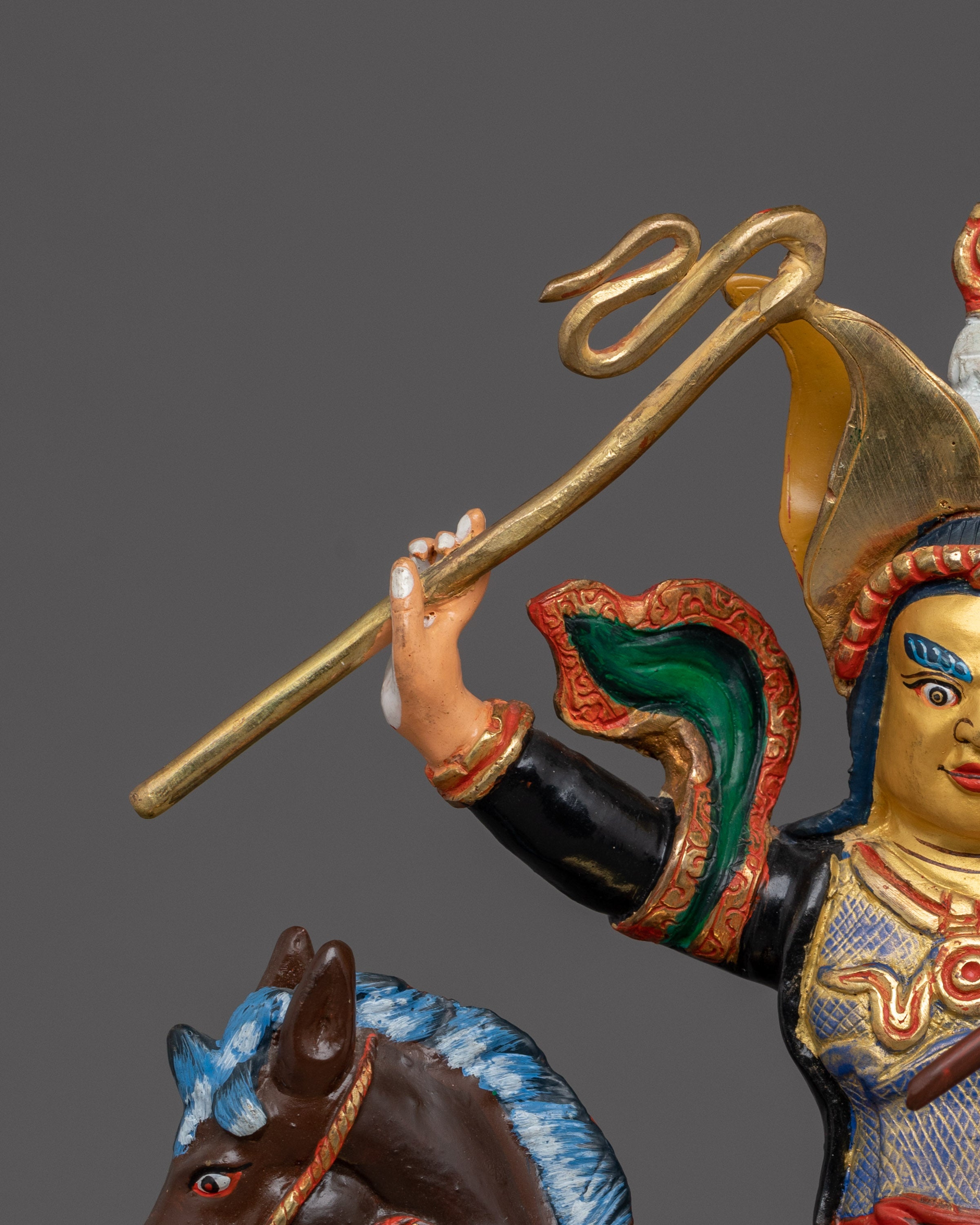 Statue of King Gesar | Unifier and Protector Deity