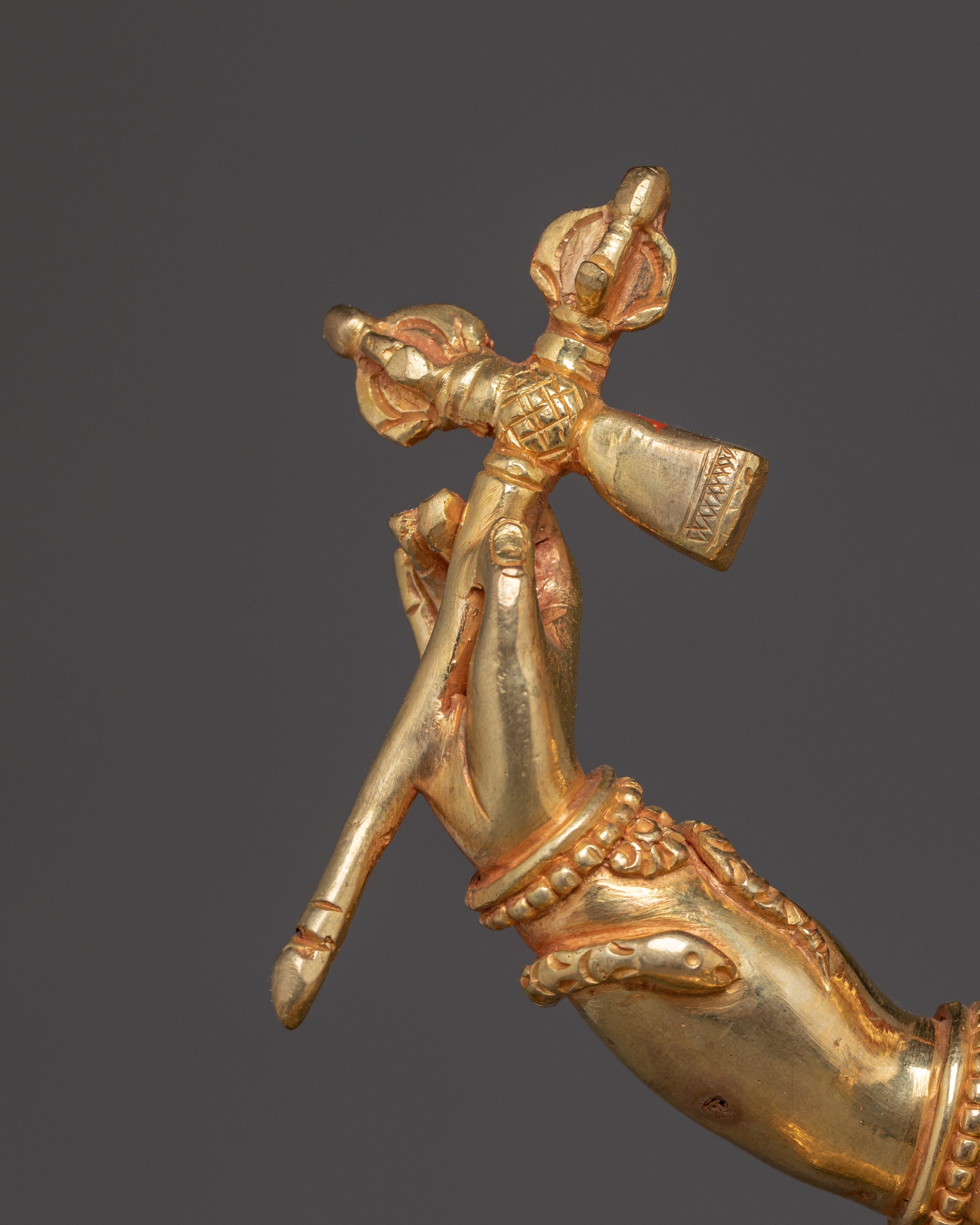 Fierce Black Dzambhala Statue | Remover of Poverty and Misfortune