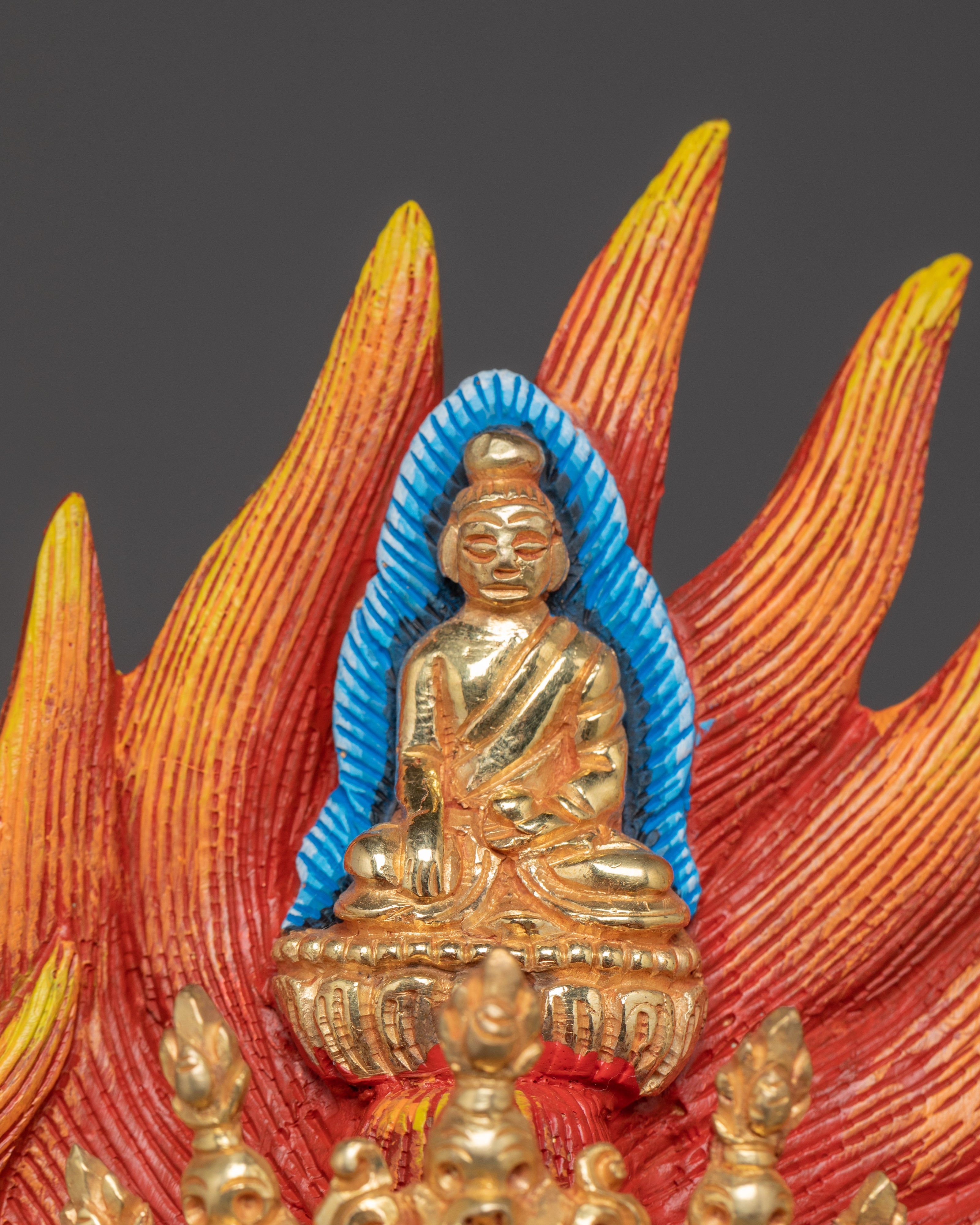 Fierce Black Dzambhala Statue | Remover of Poverty and Misfortune
