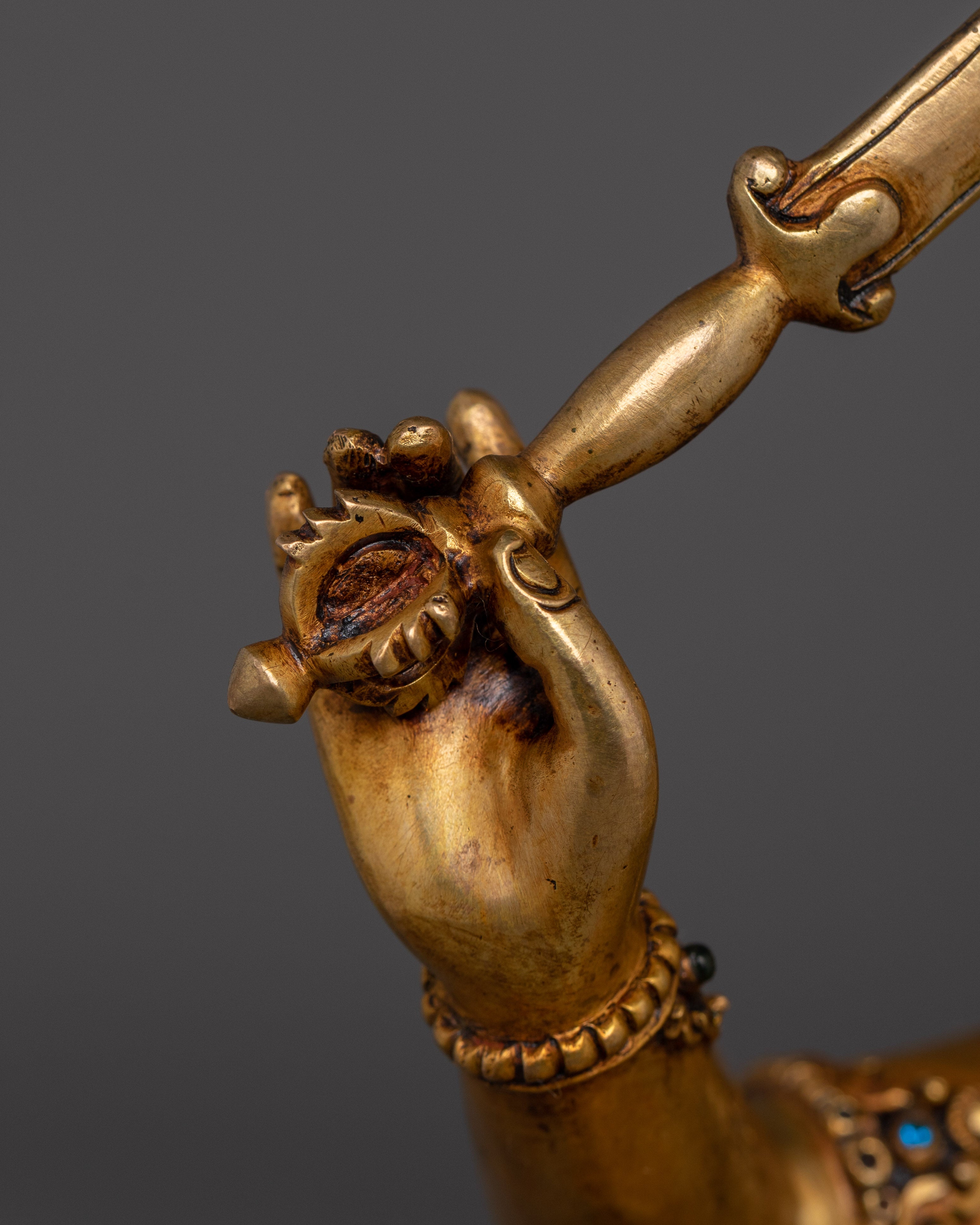 Flaming Sword Wielder Manjushri | Bodhisattva of Wisdom