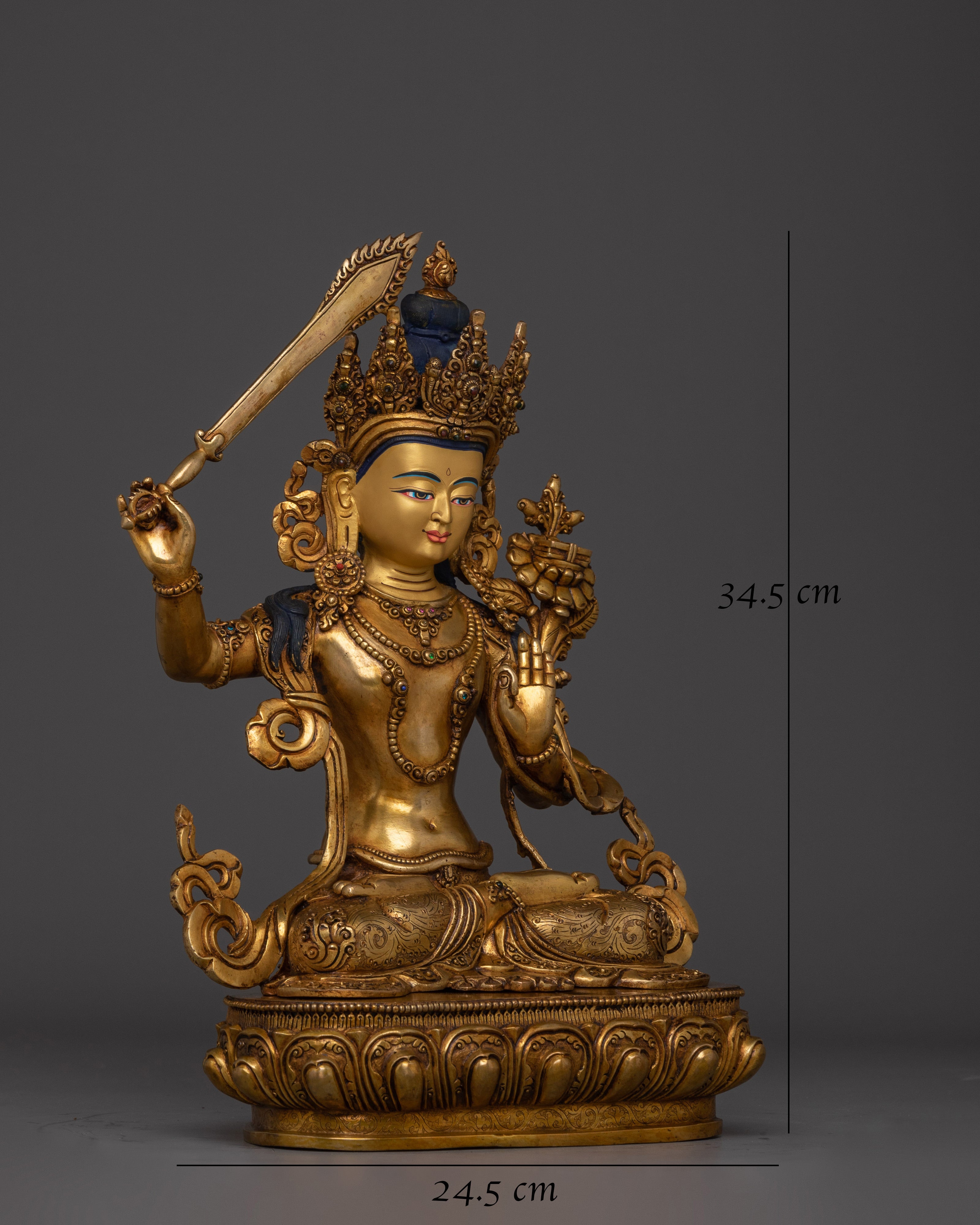 flaming-sword-wielder-manjushri