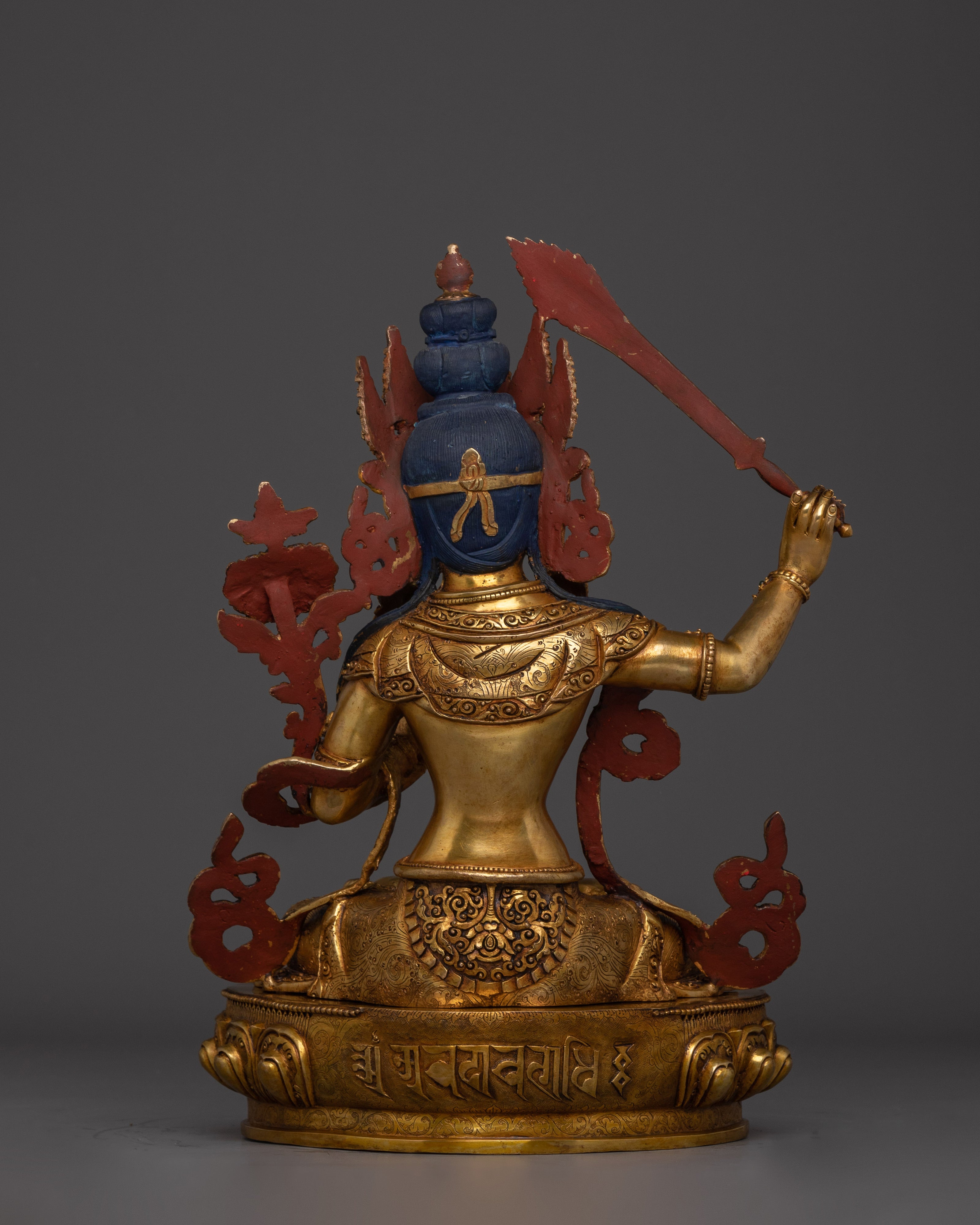 Flaming Sword Wielder Manjushri | Bodhisattva of Wisdom