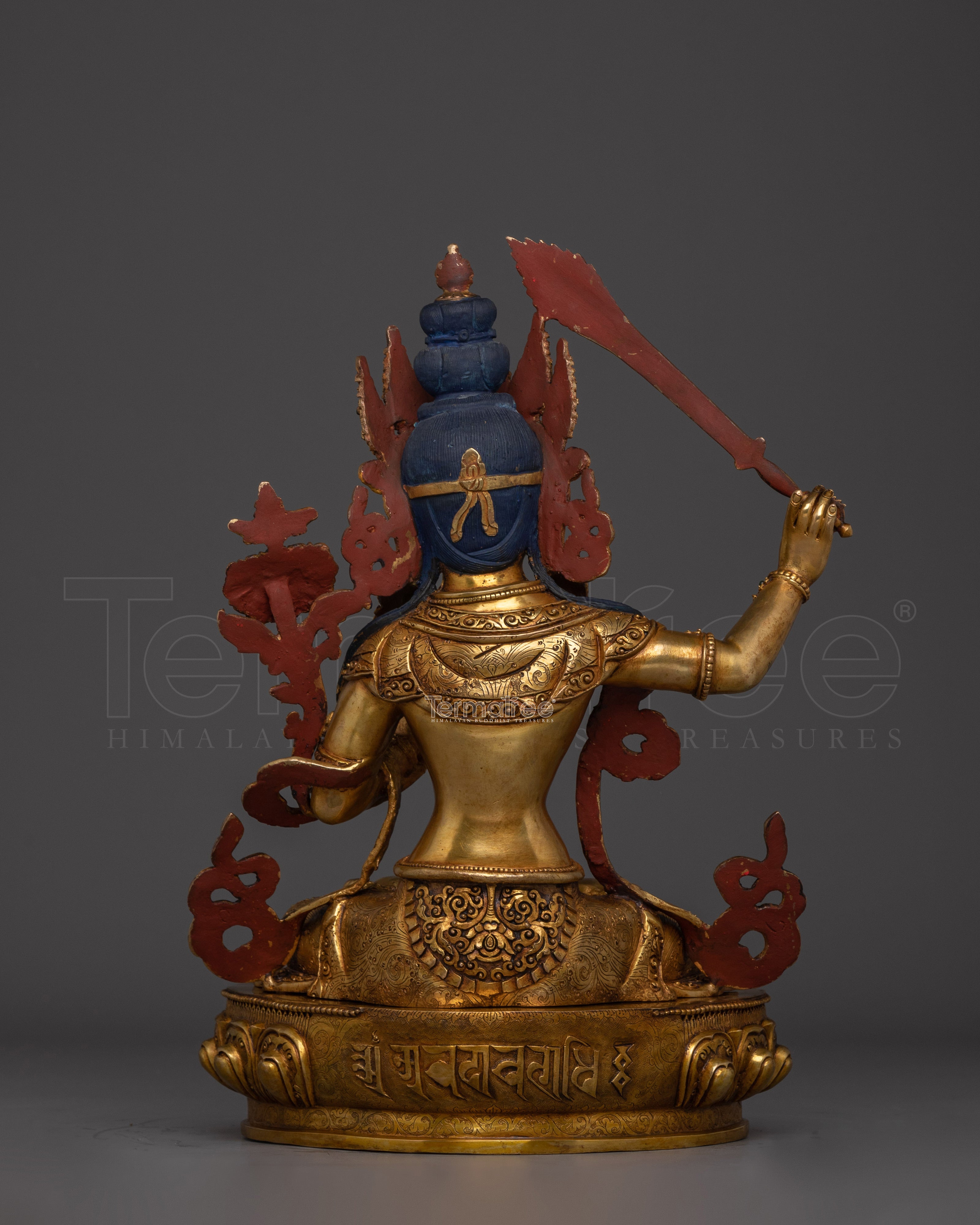 Flaming Sword Wielder Manjushri | Bodhisattva of Wisdom